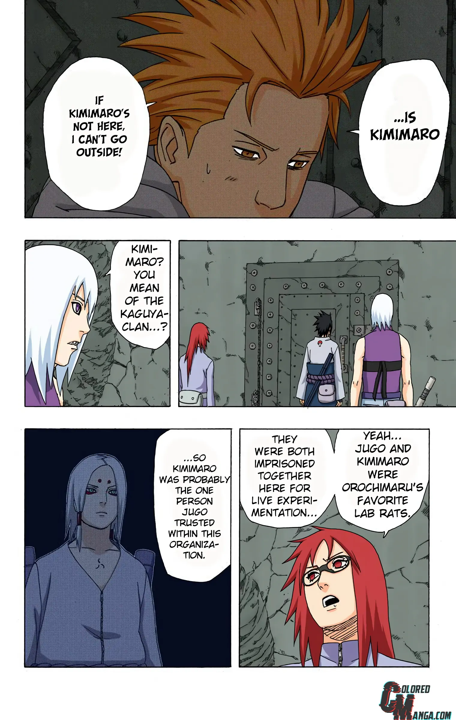 Naruto Colored Manga Online, chapter 352, page 4