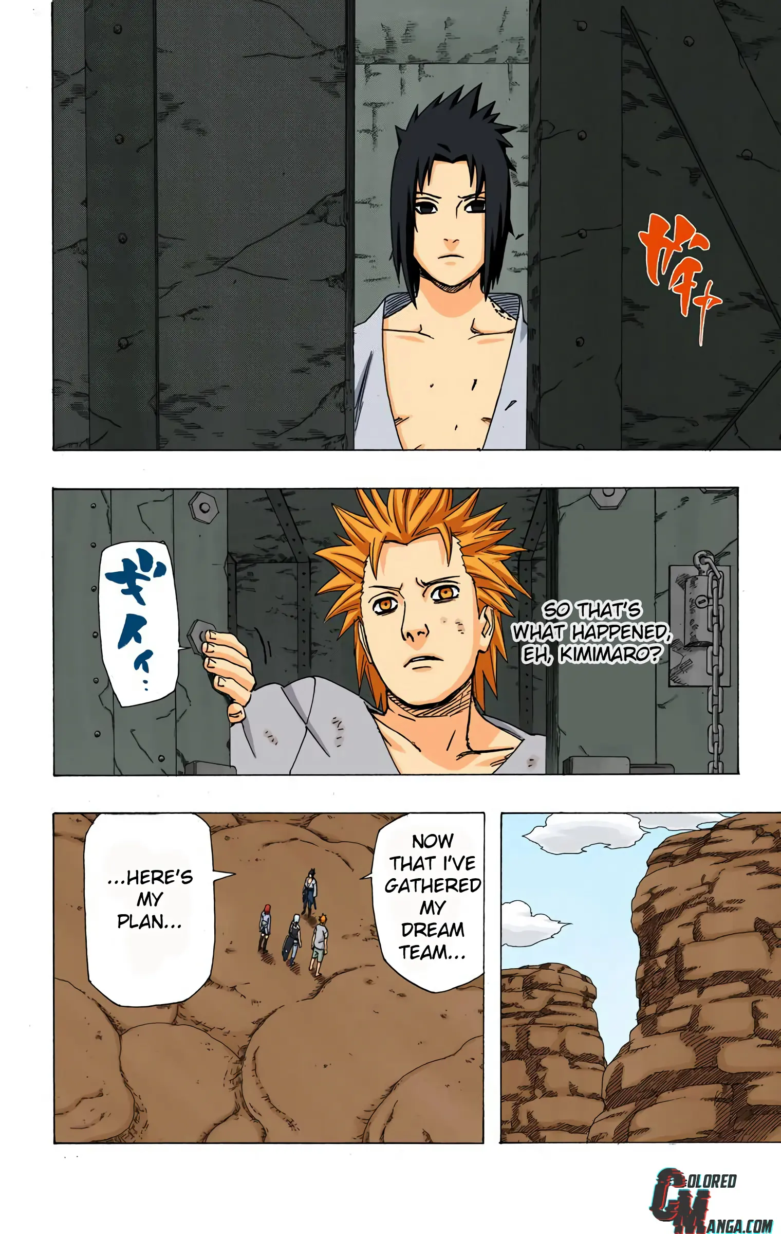 Naruto Colored Manga Online, chapter 352, page 8