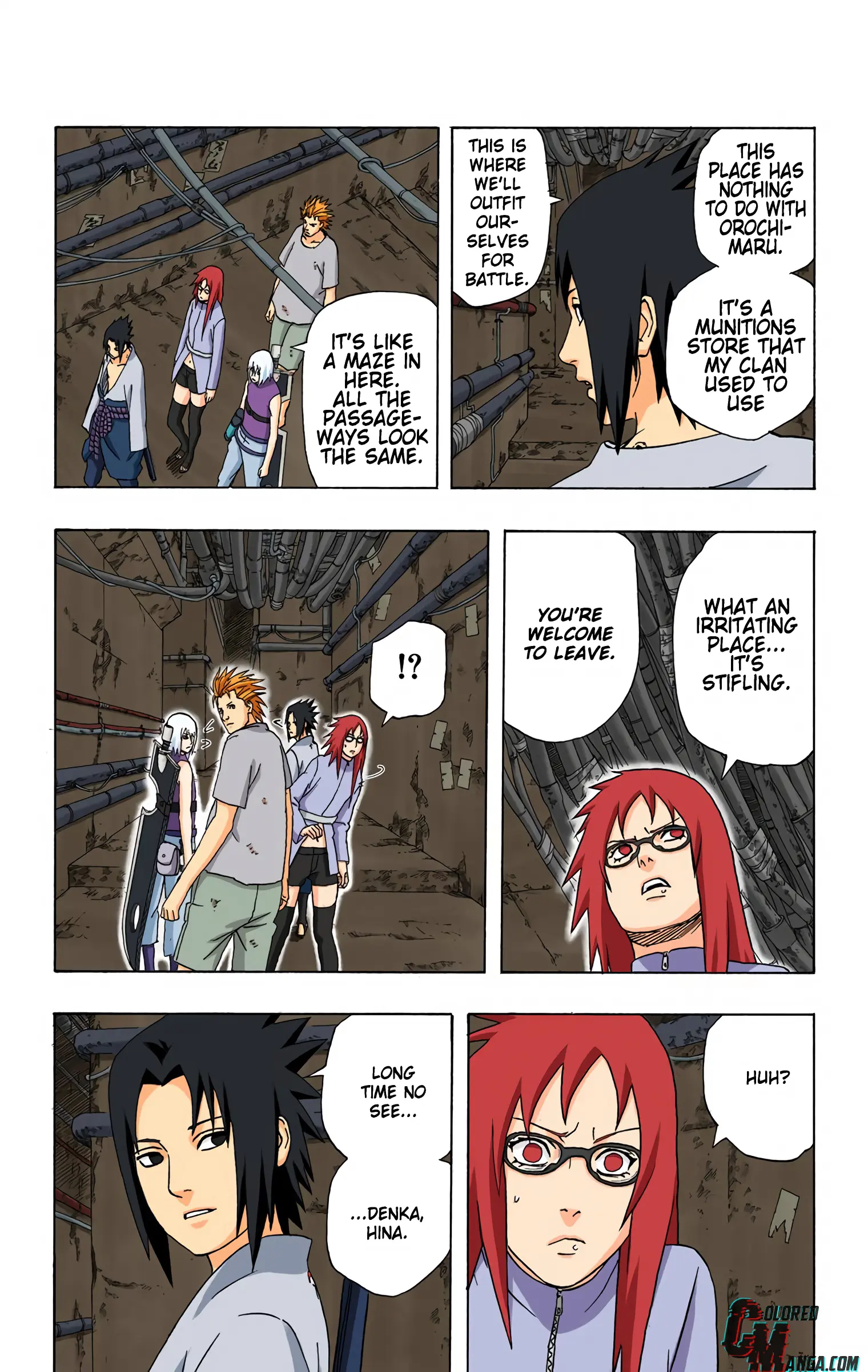 Naruto Colored Manga Online, chapter 354, page 5