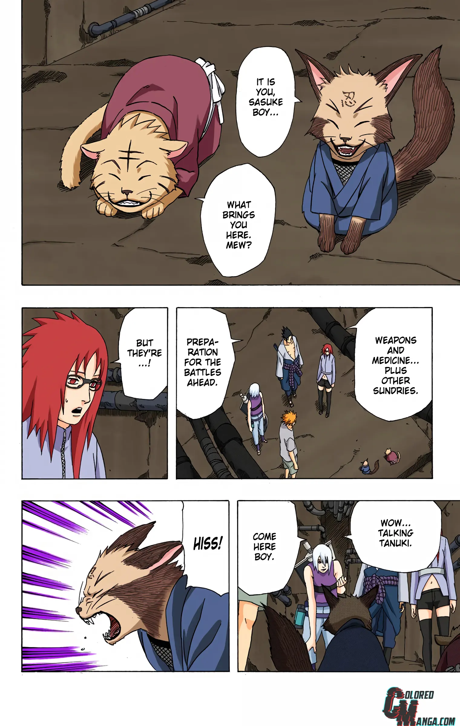 Naruto Colored Manga Online, chapter 354, page 6