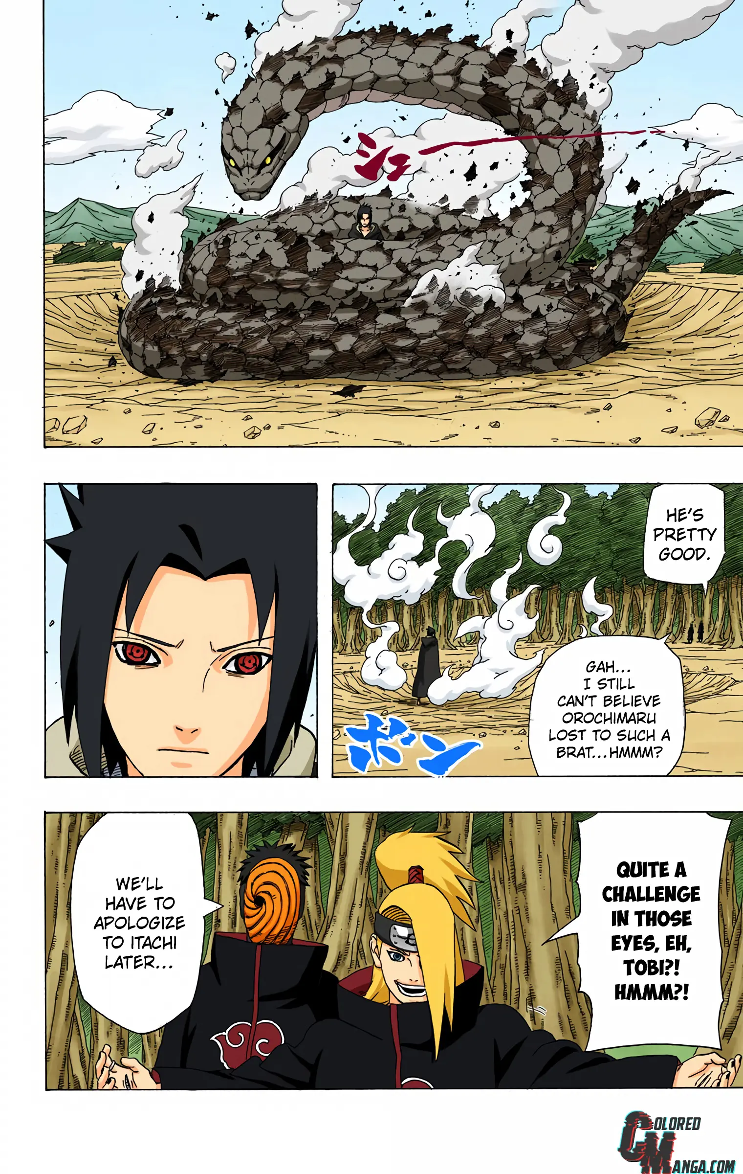 Naruto Colored Manga Online, chapter 356, page 16