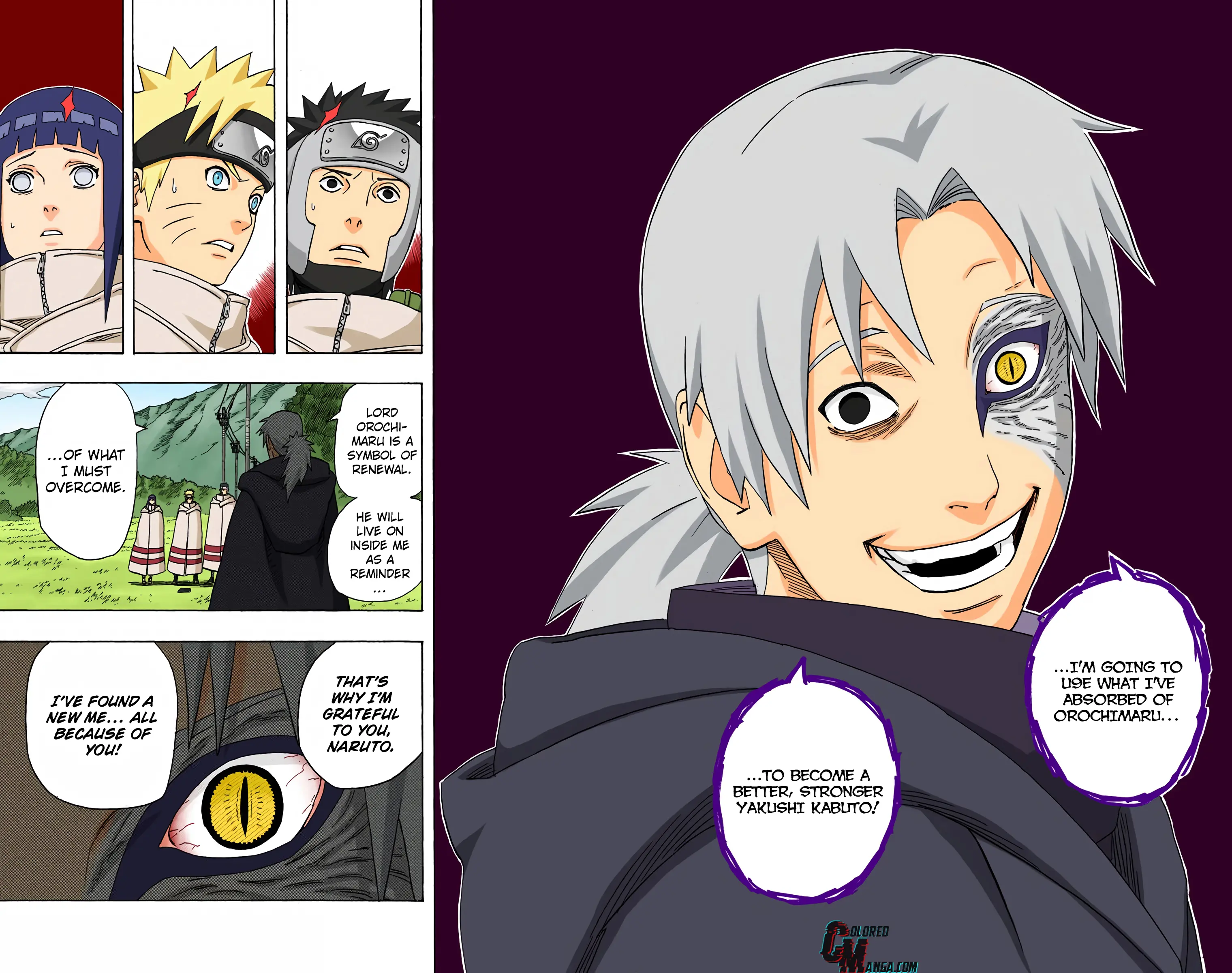 Naruto Colored Manga Online, chapter 356, page 18