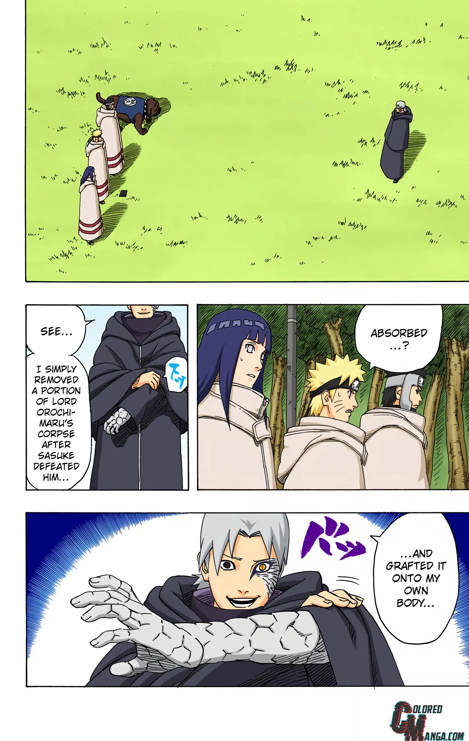 Naruto Colored Manga Online, chapter 357, page 2
