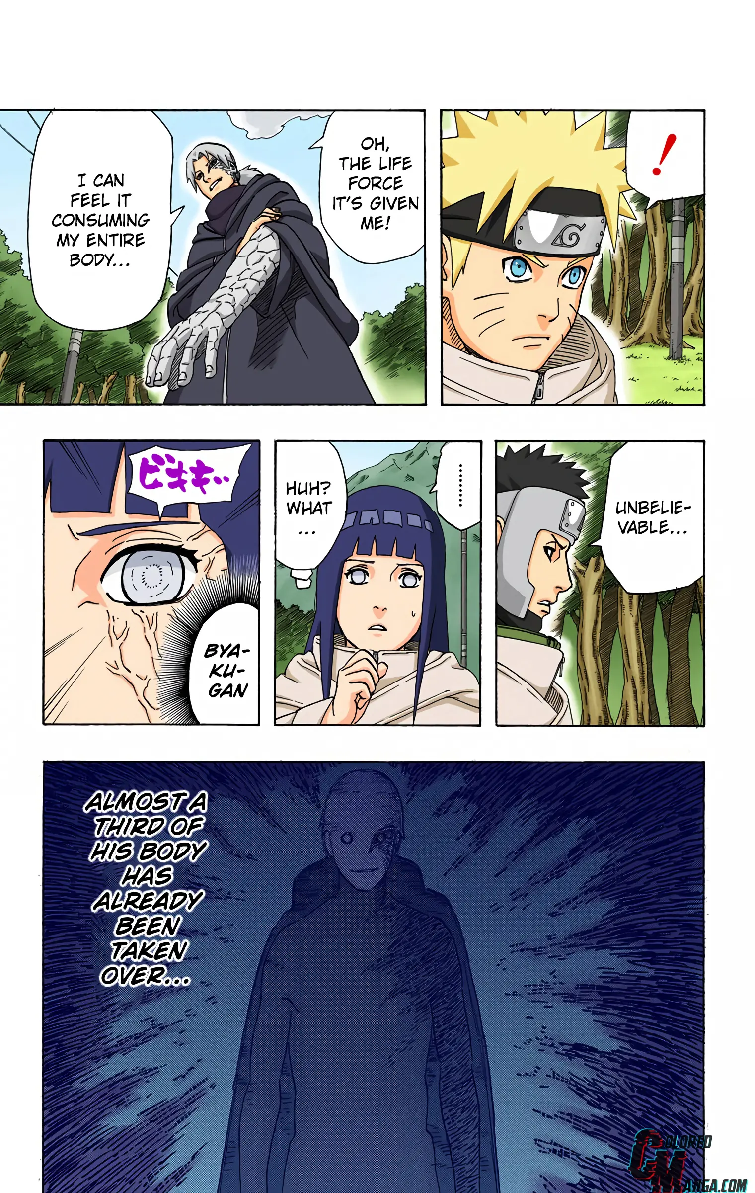 Naruto Colored Manga Online, chapter 357, page 3