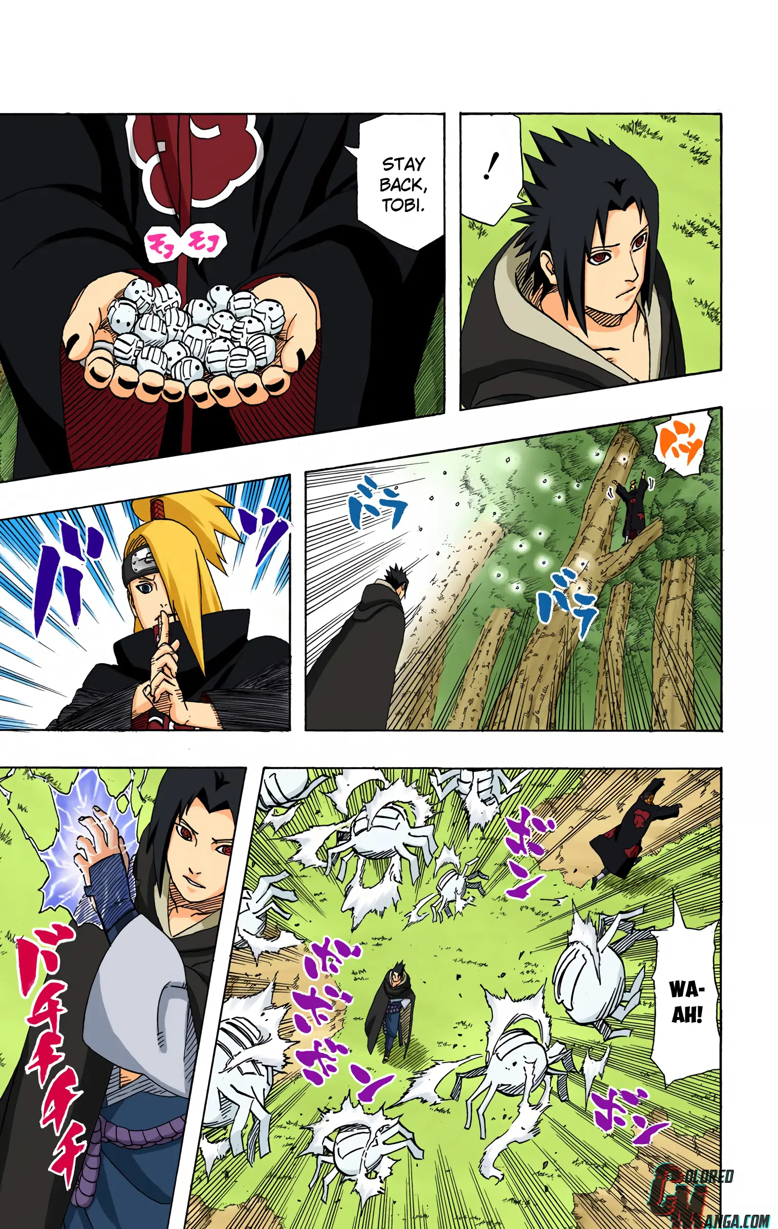 Naruto Colored Manga Online, chapter 357, page 11