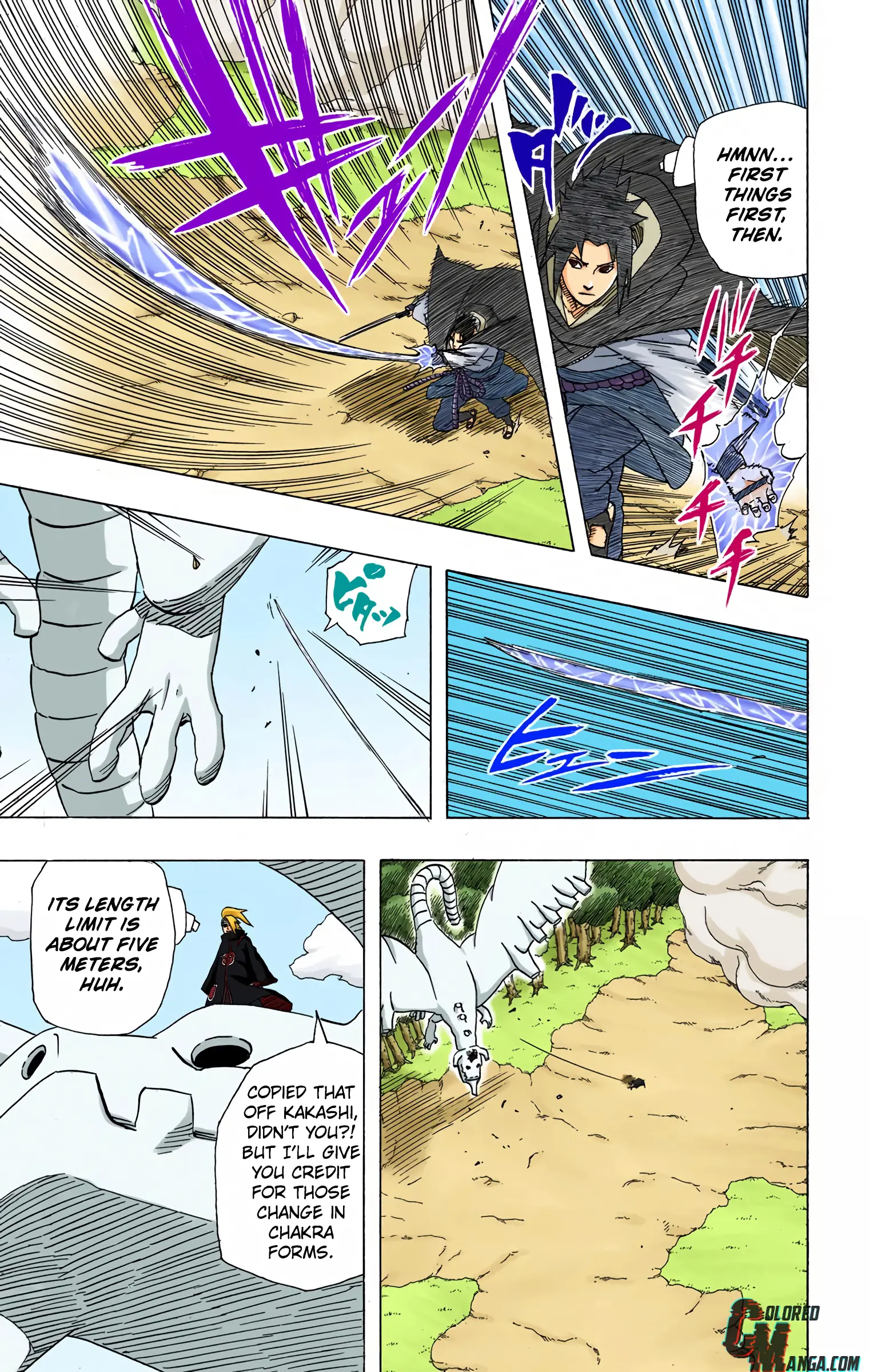 Naruto Colored Manga Online, chapter 358, page 5