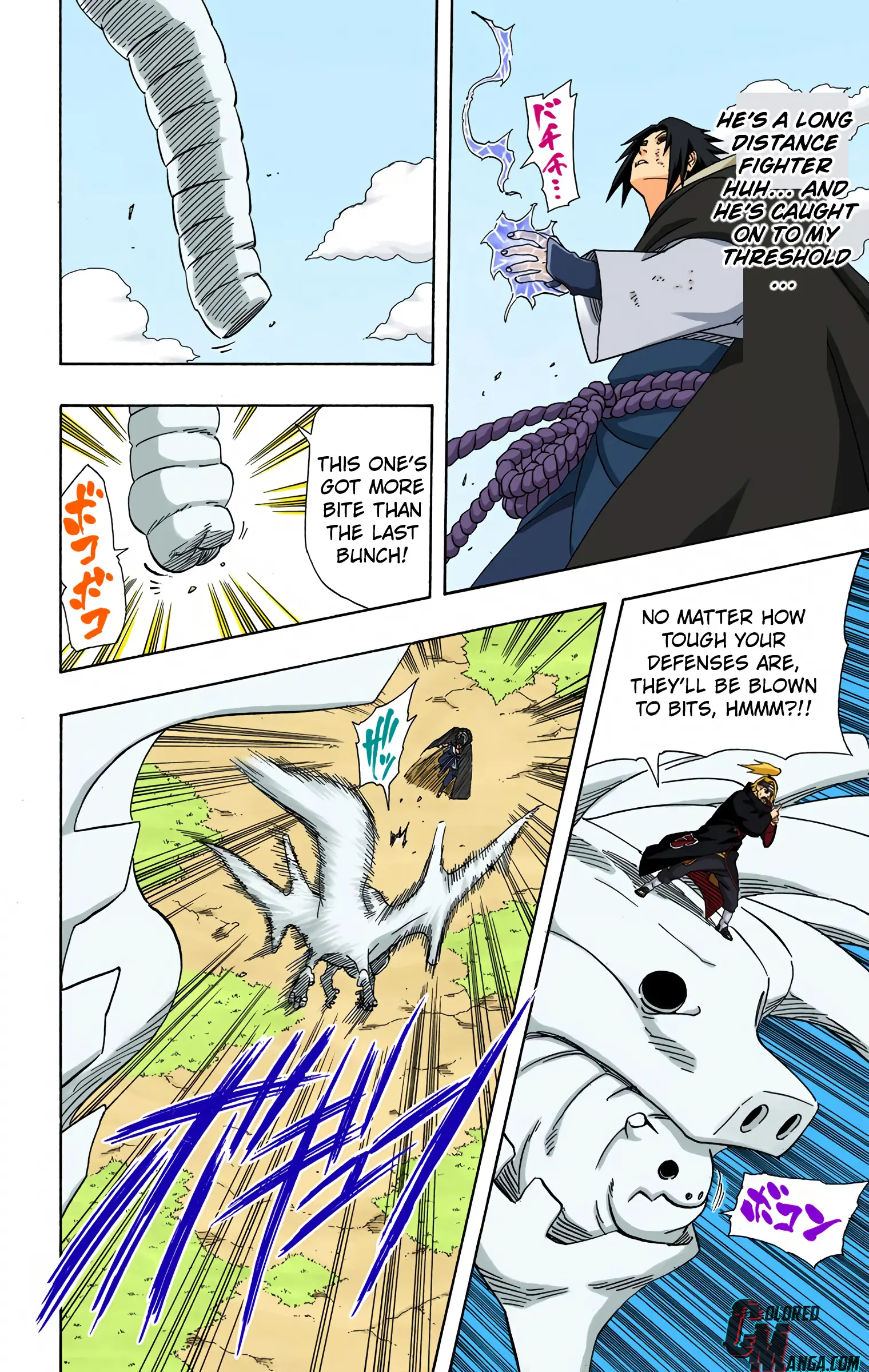 Naruto Colored Manga Online, chapter 358, page 6