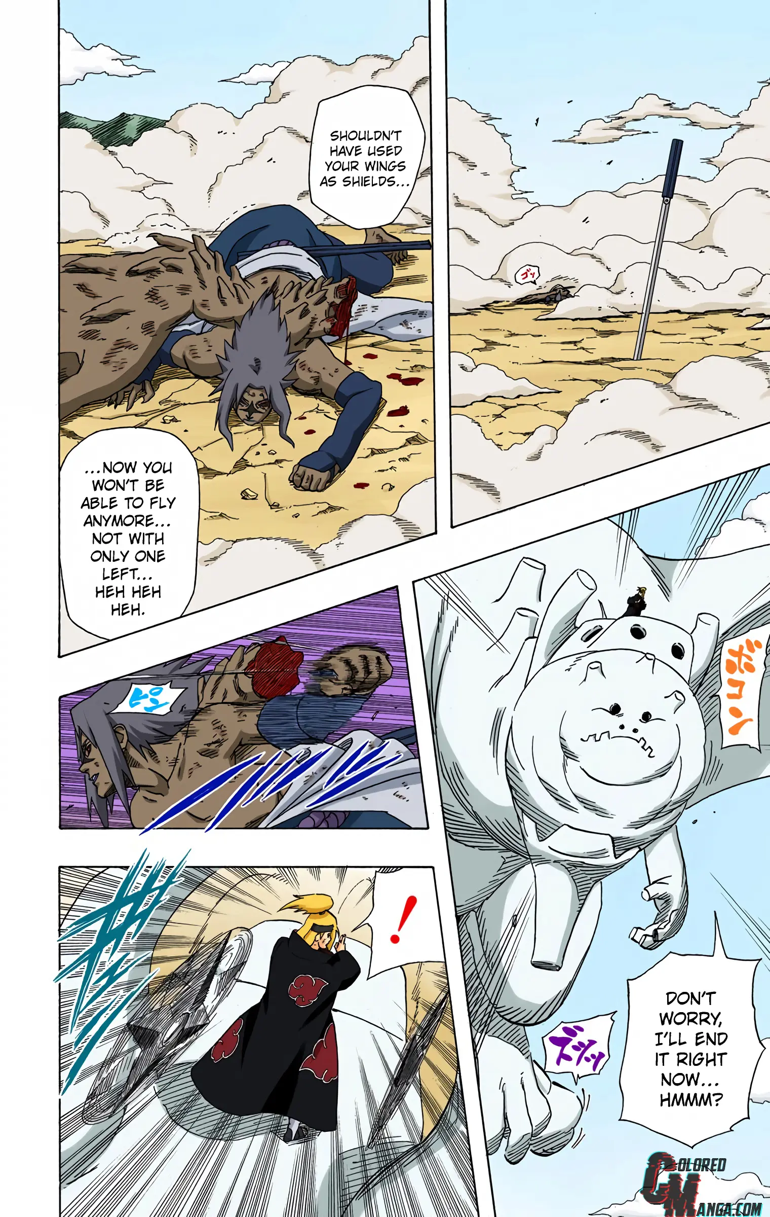 Naruto Colored Manga Online, chapter 358, page 12