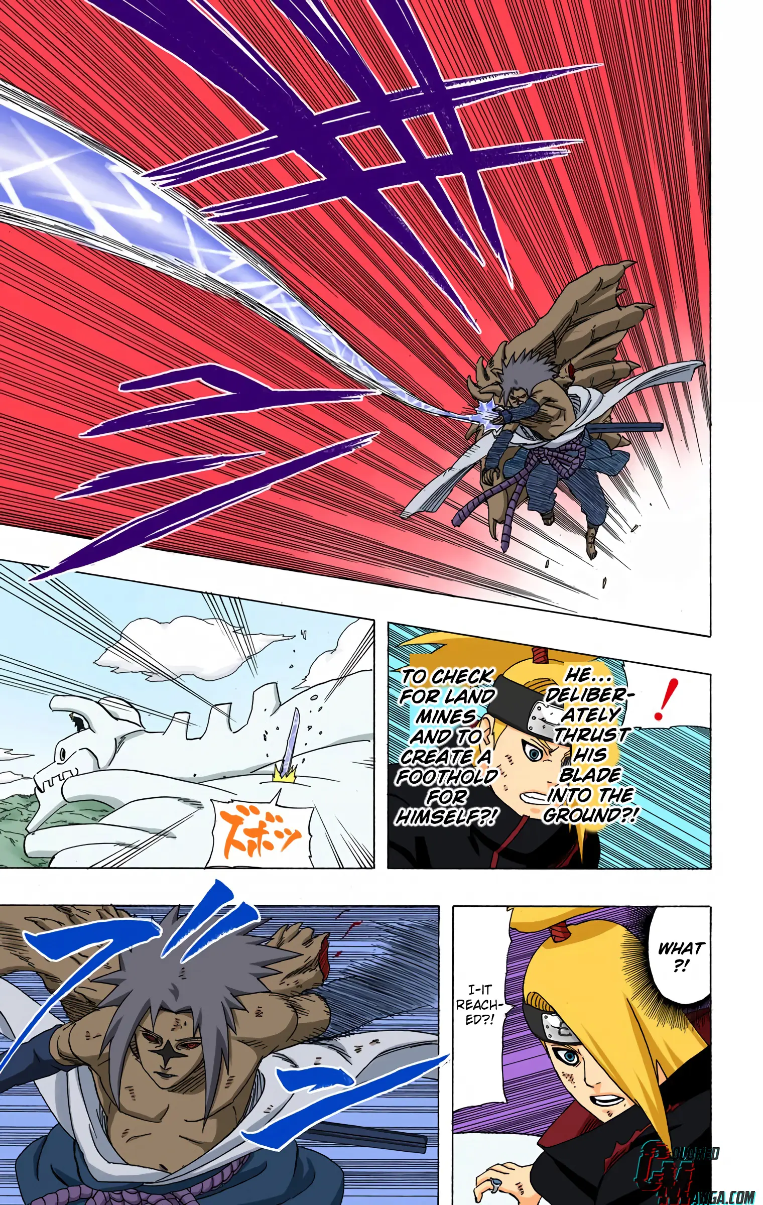 Naruto Colored Manga Online, chapter 358, page 15