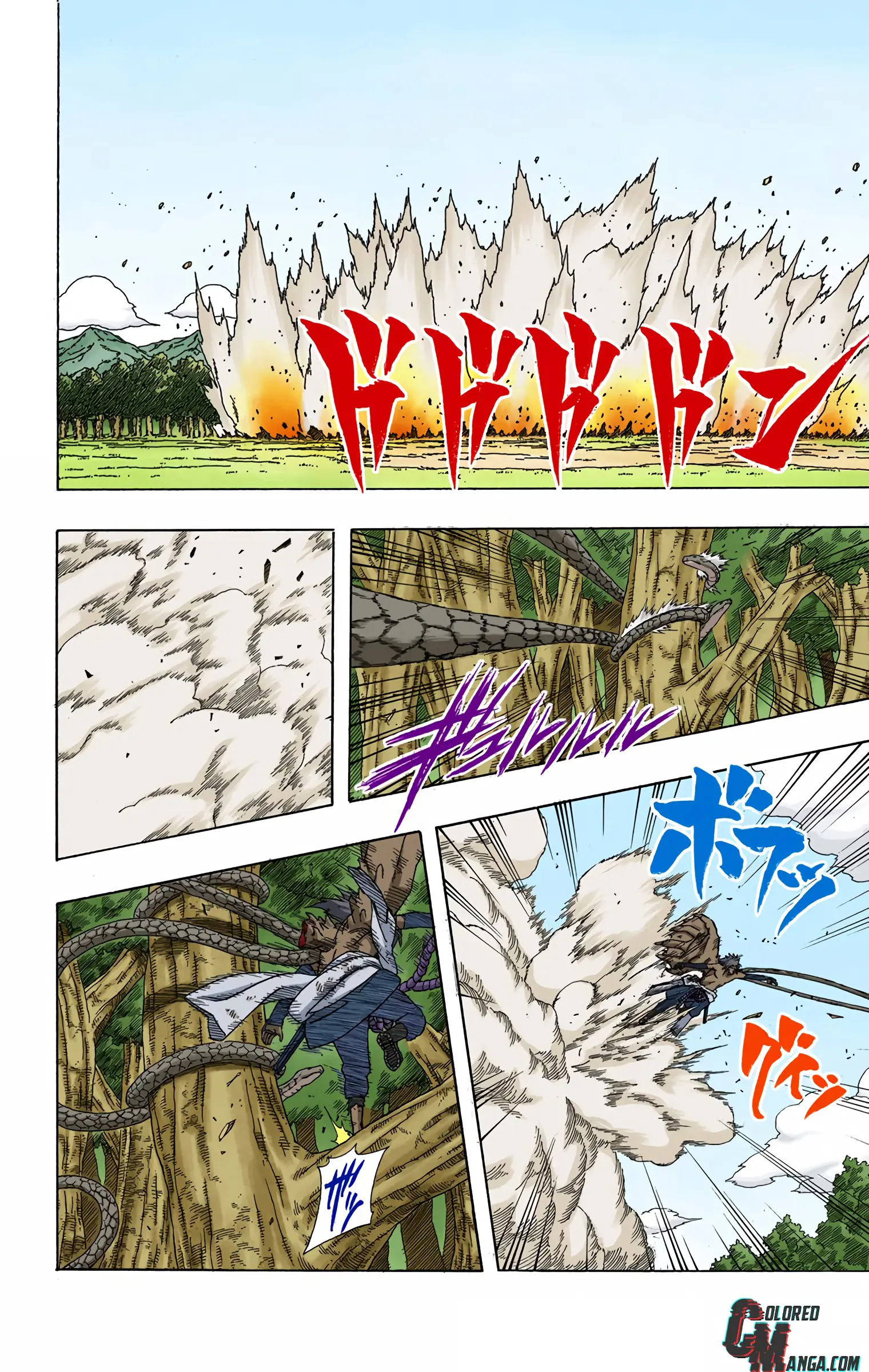 Naruto Colored Manga Online, chapter 359, page 2