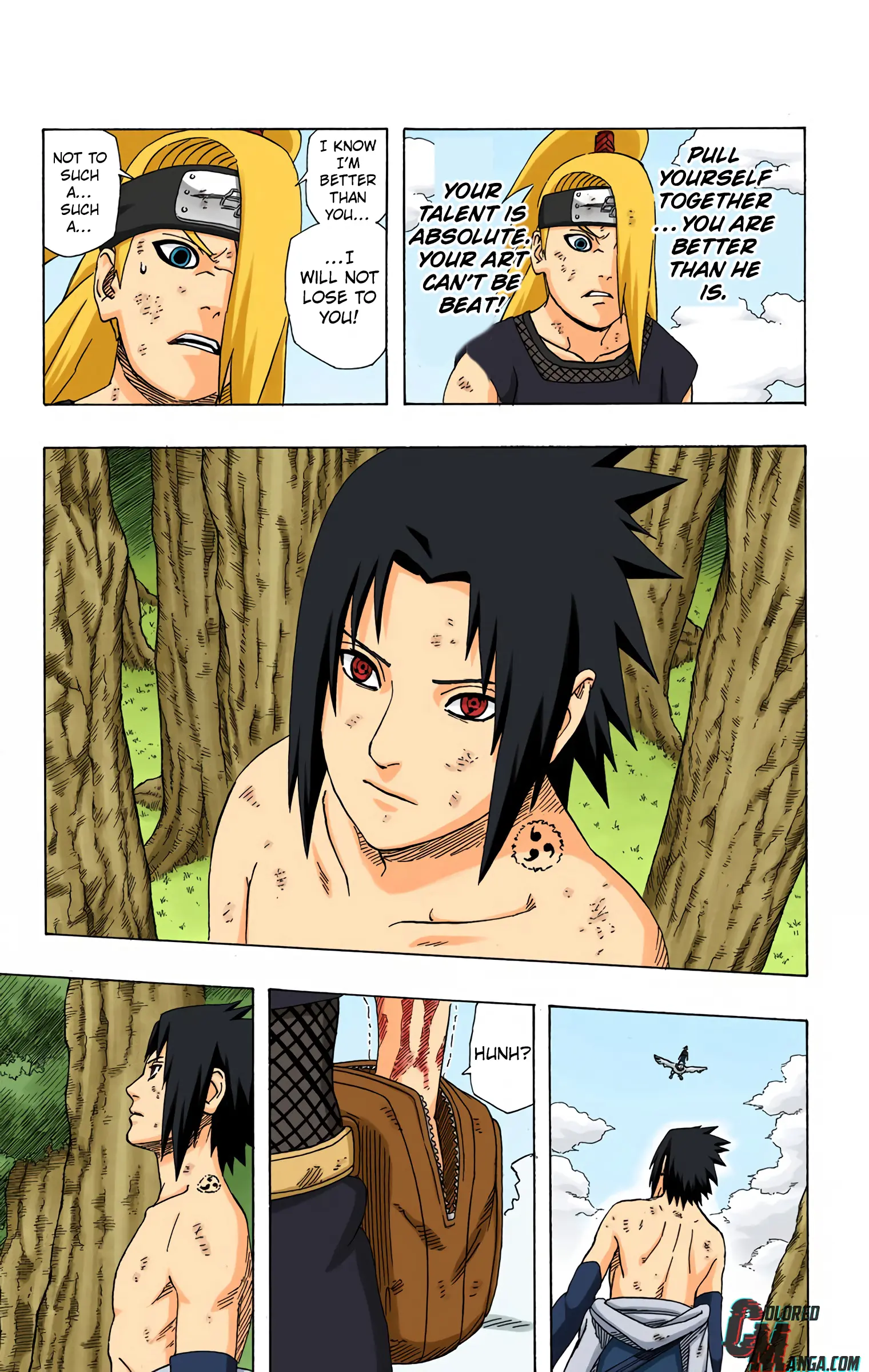 Naruto Colored Manga Online, chapter 359, page 14