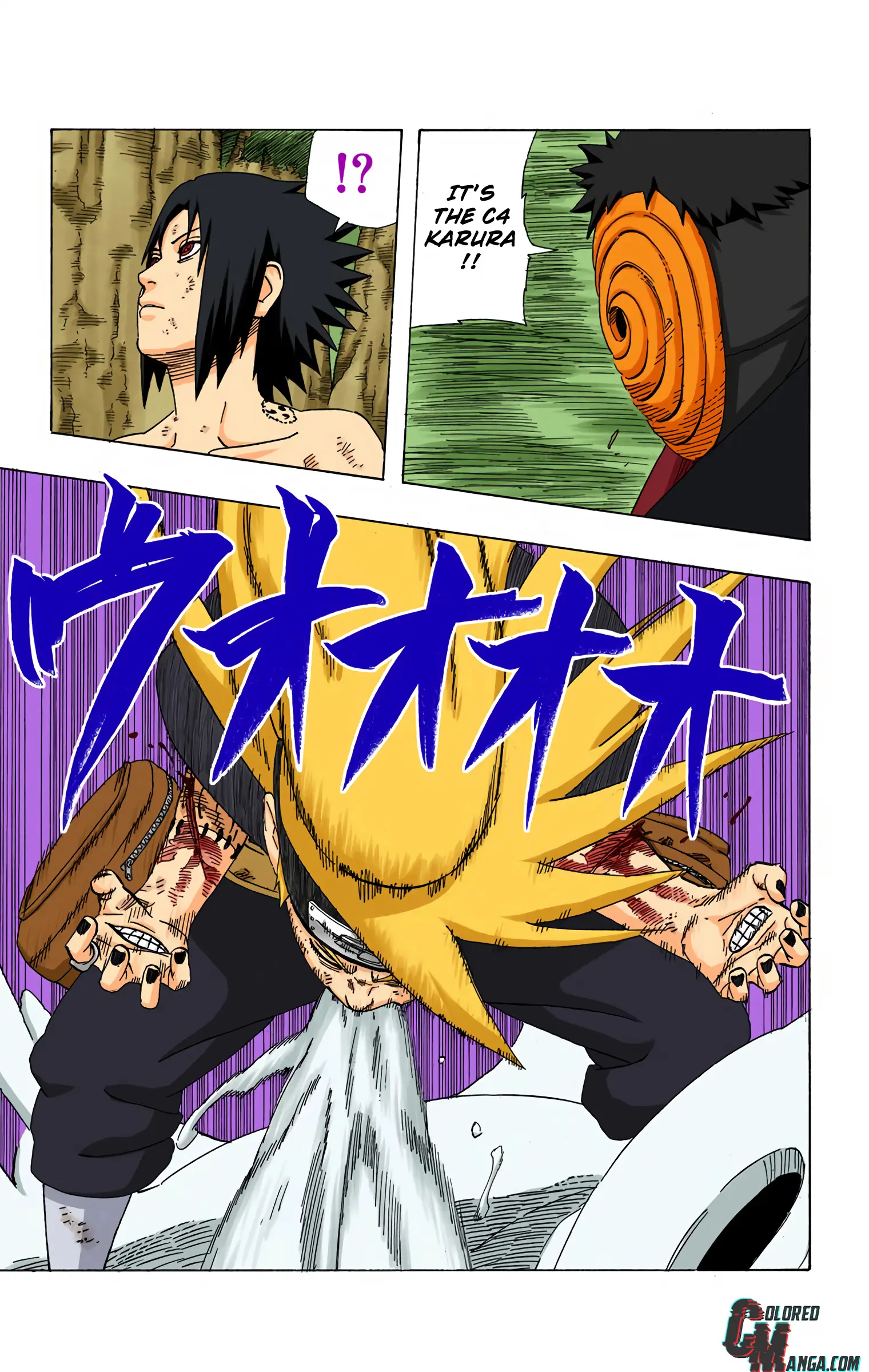 Naruto Colored Manga Online, chapter 359, page 16