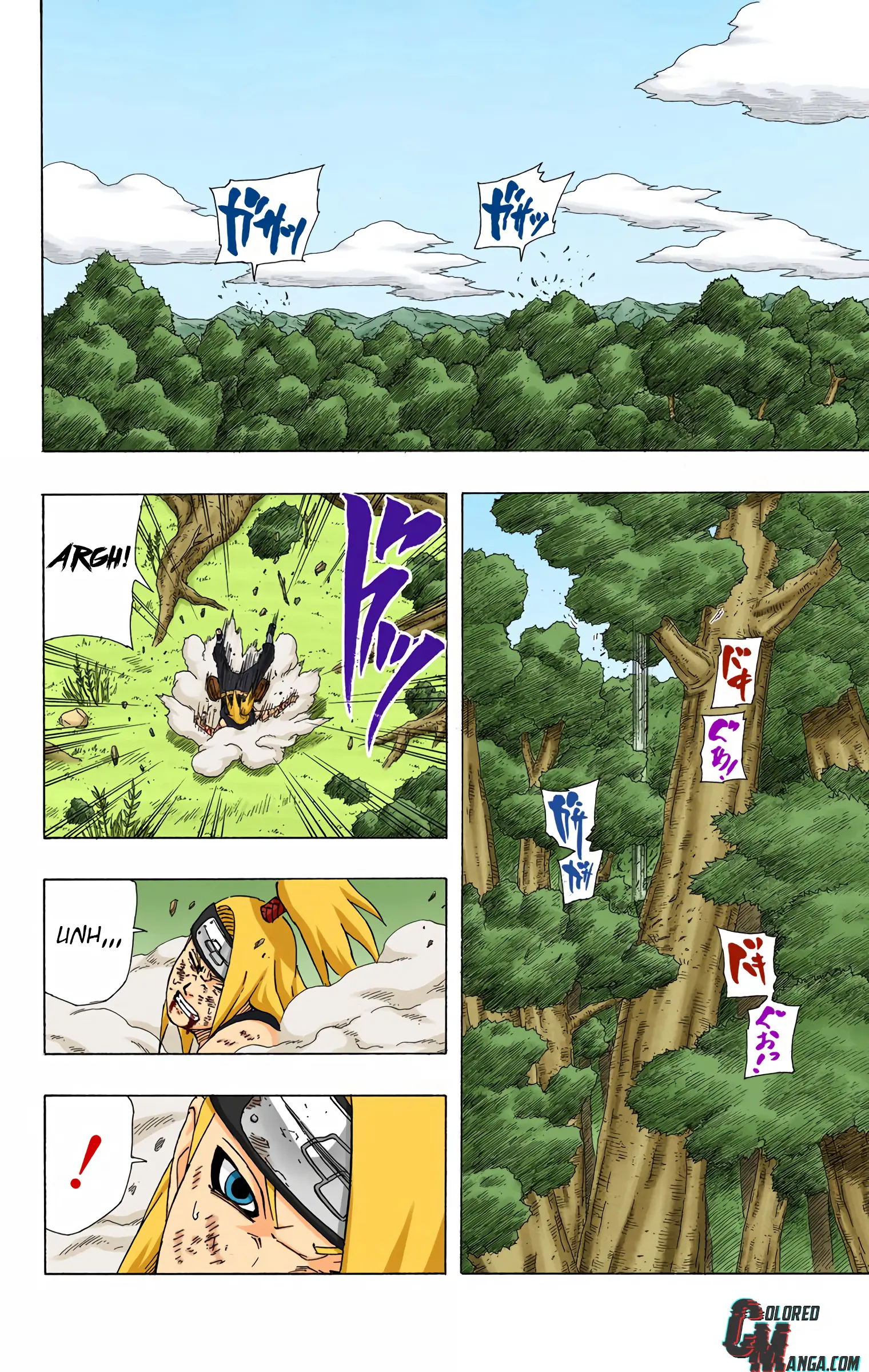 Naruto Colored Manga Online, chapter 361, page 8