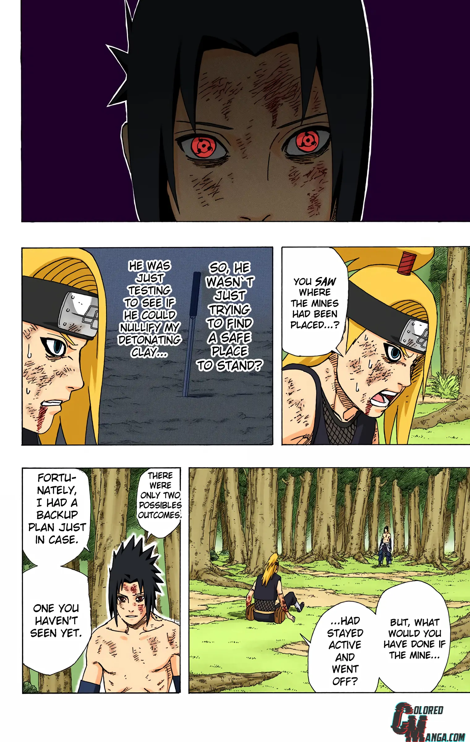 Naruto Colored Manga Online, chapter 362, page 2
