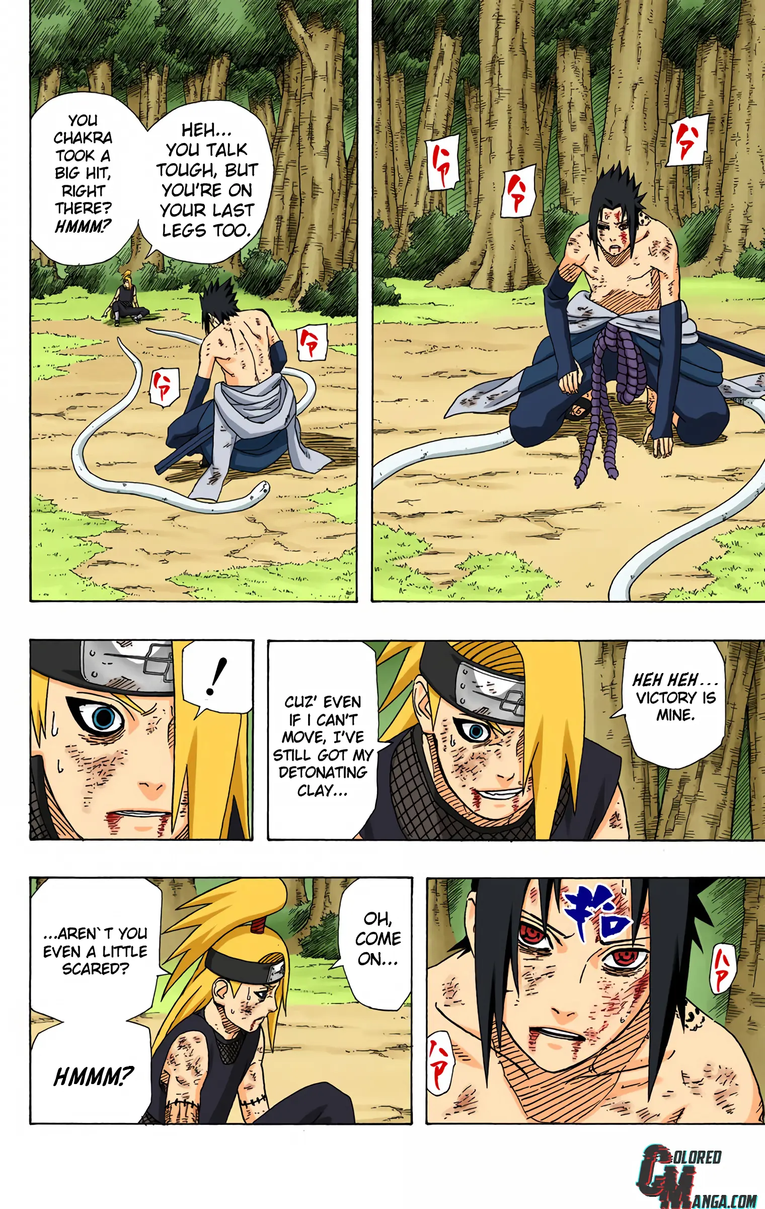 Naruto Colored Manga Online, chapter 362, page 6