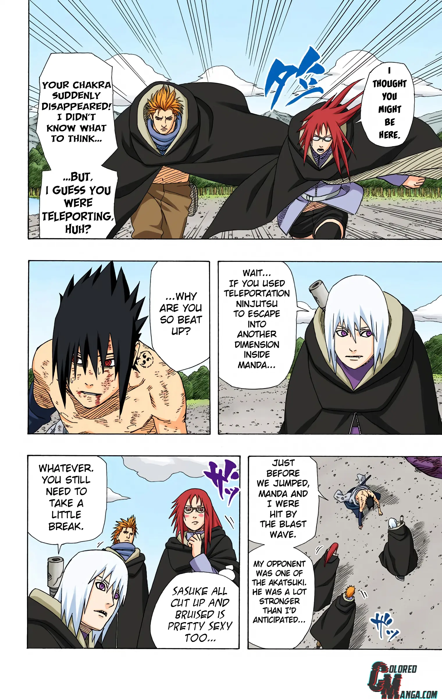 Naruto Colored Manga Online, chapter 363, page 14