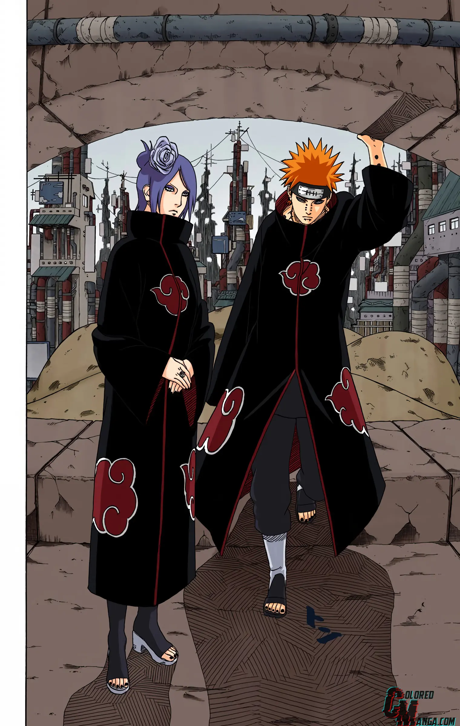 Naruto Colored Manga Online, chapter 363, page 16
