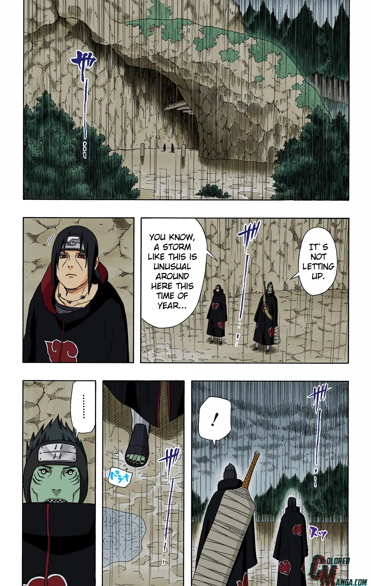 Naruto Colored Manga Online, chapter 364, page 2