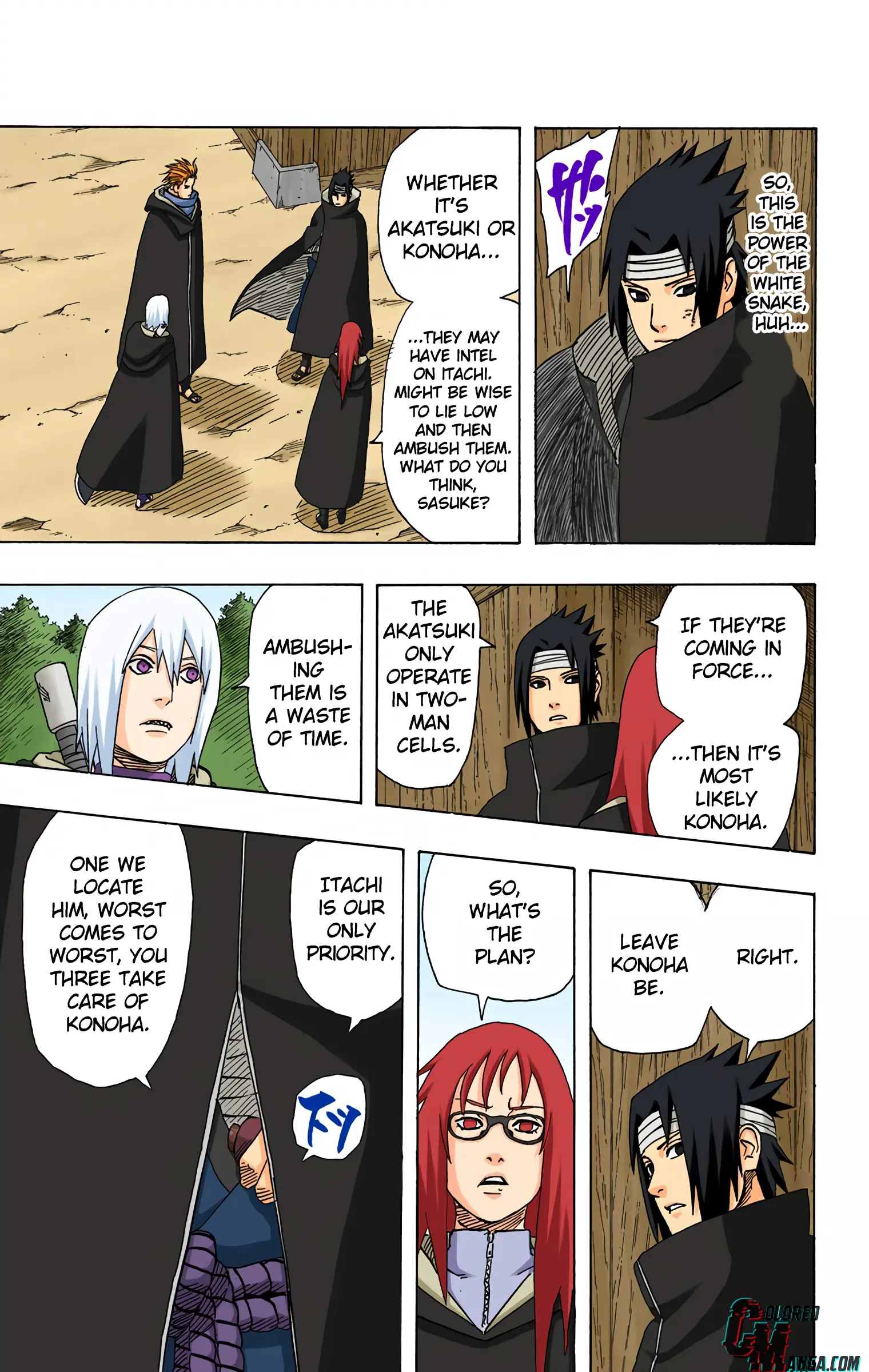 Naruto Colored Manga Online, chapter 365, page 9