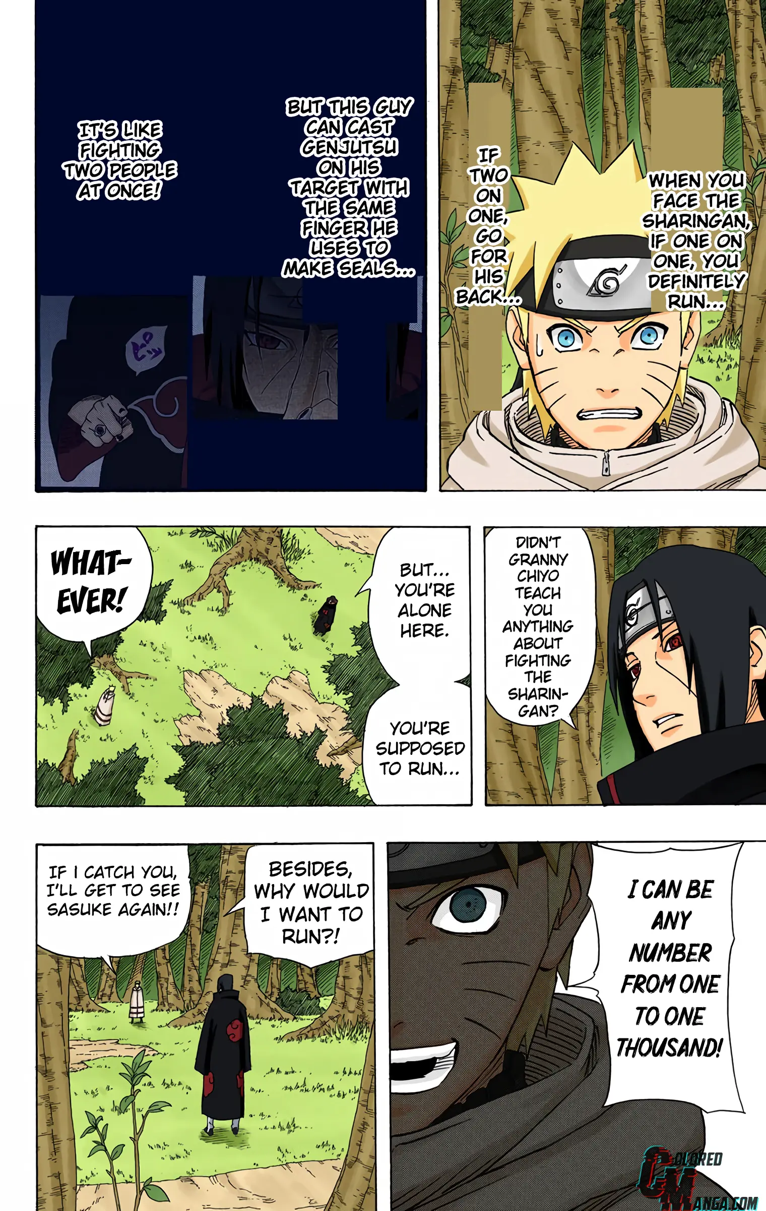 Naruto Colored Manga Online, chapter 366, page 4