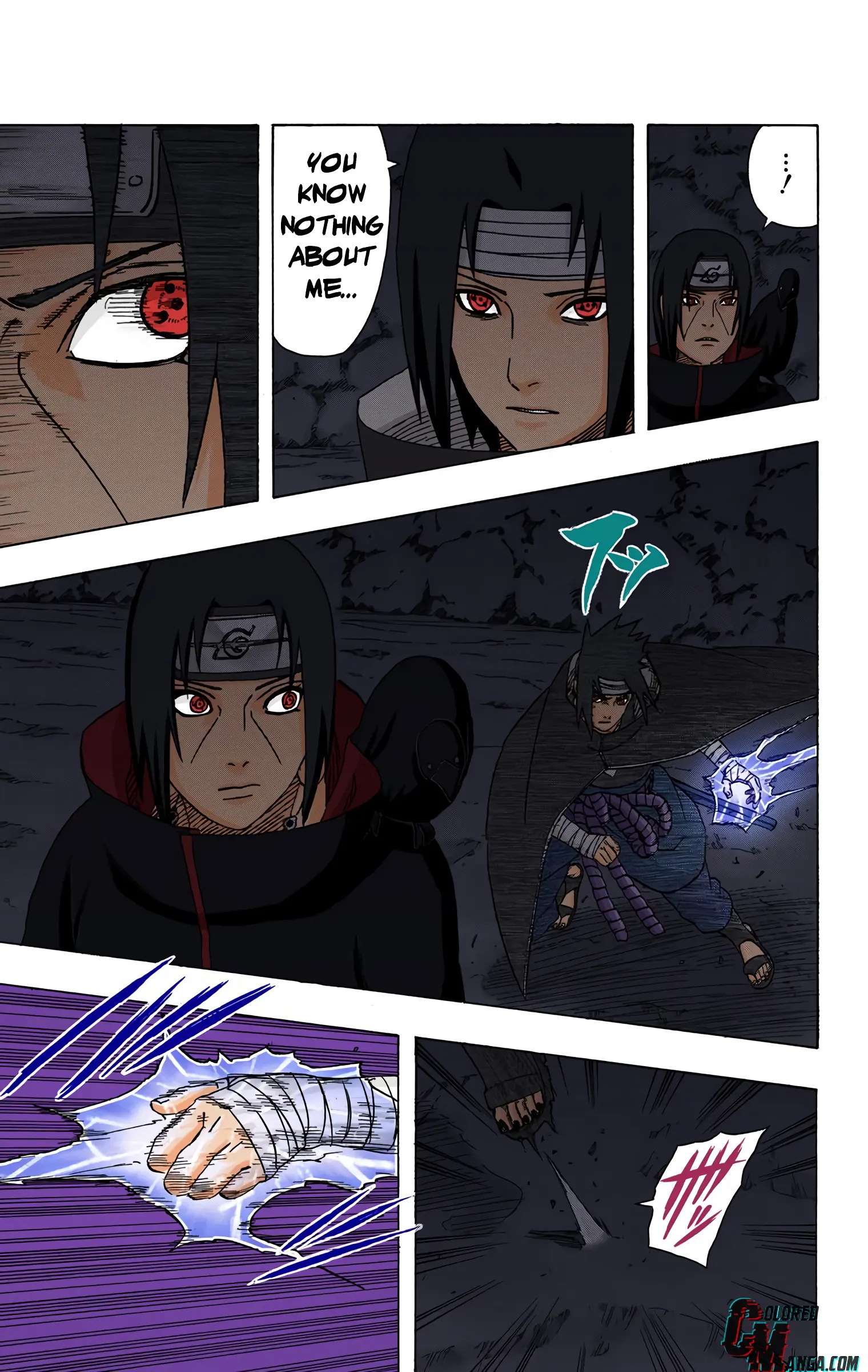 Naruto Colored Manga Online, chapter 367, page 3