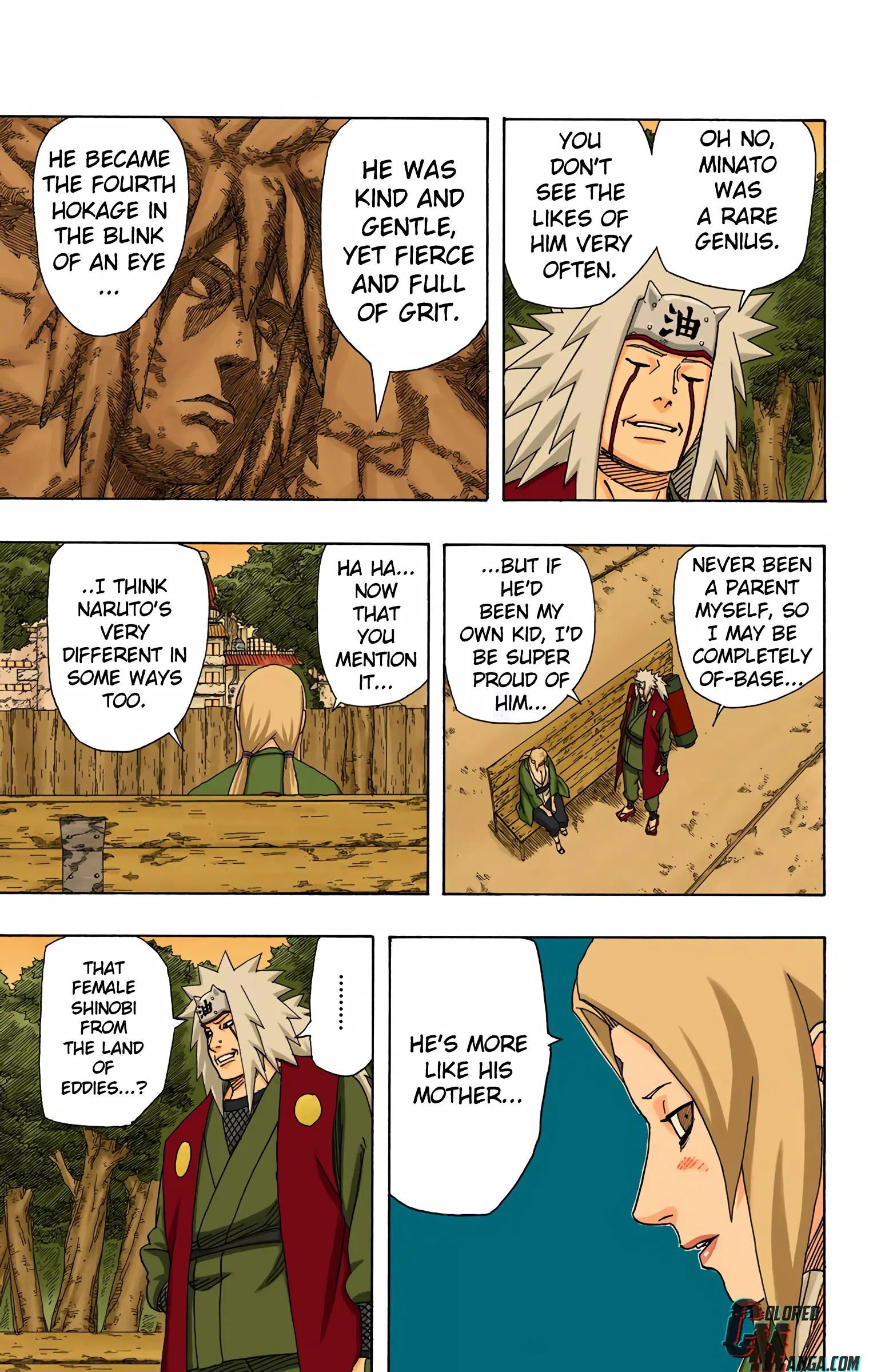 Naruto Colored Manga Online, chapter 367, page 11