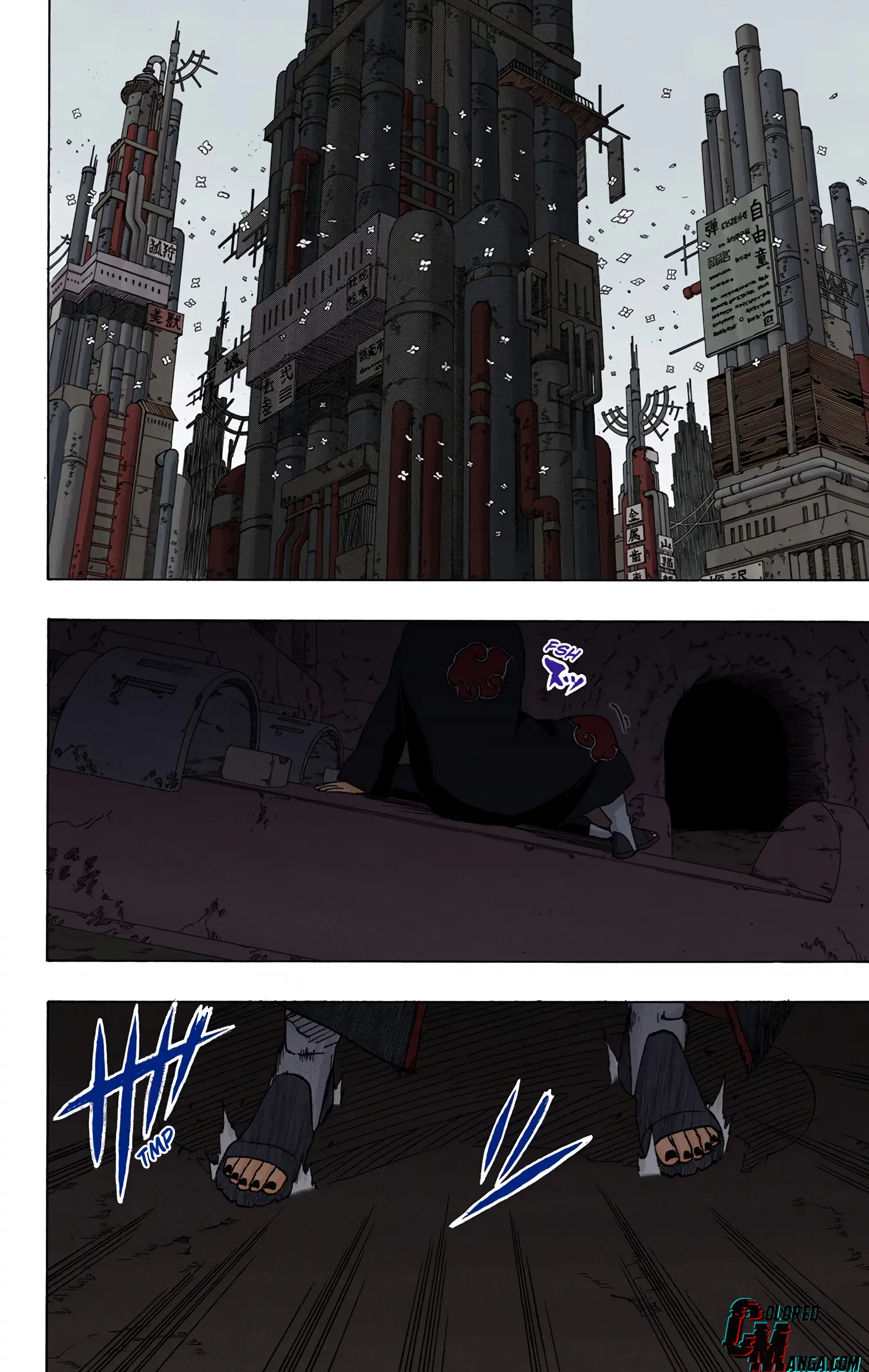 Naruto Colored Manga Online, chapter 370, page 8