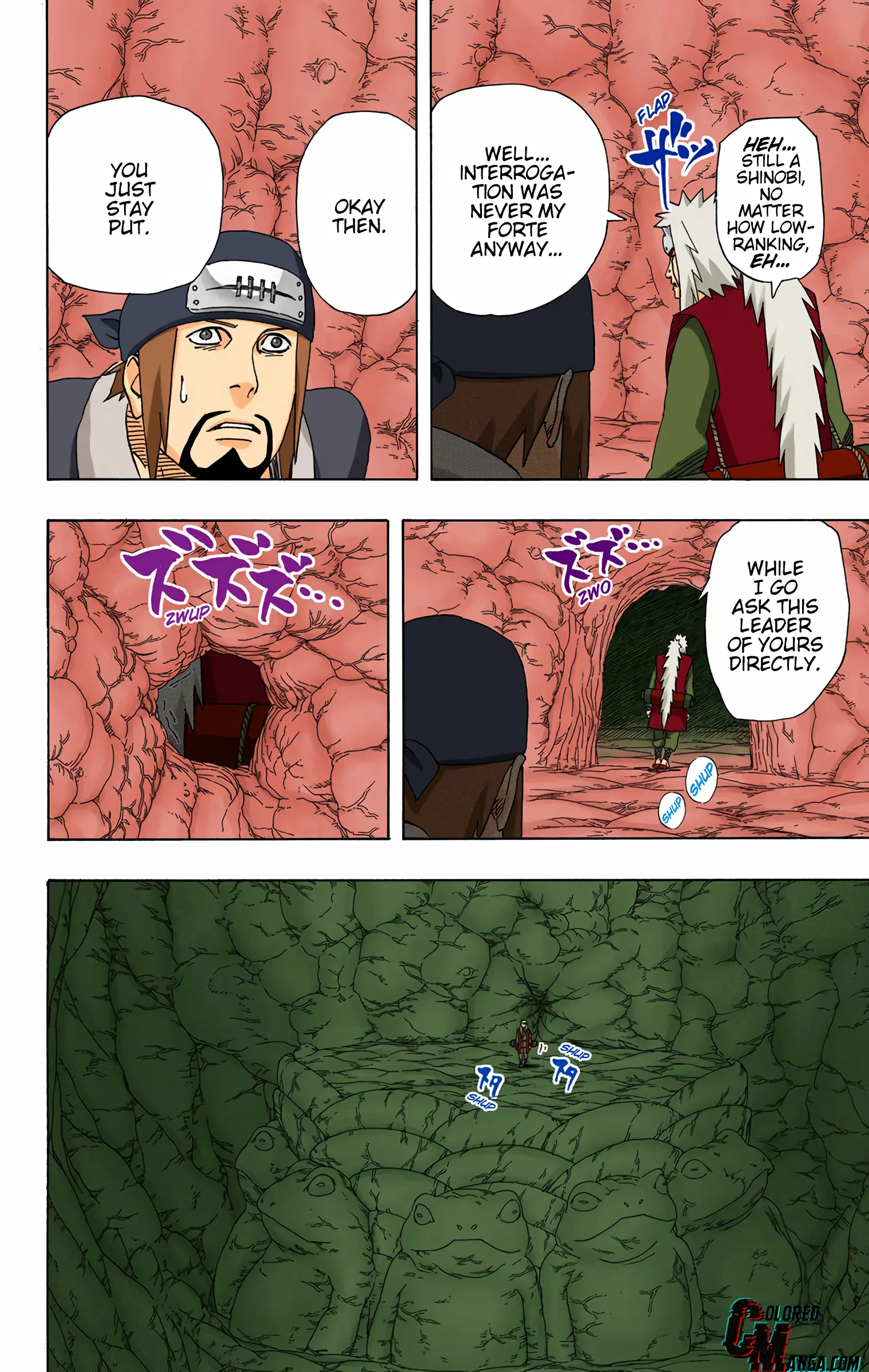 Naruto Colored Manga Online, chapter 370, page 12