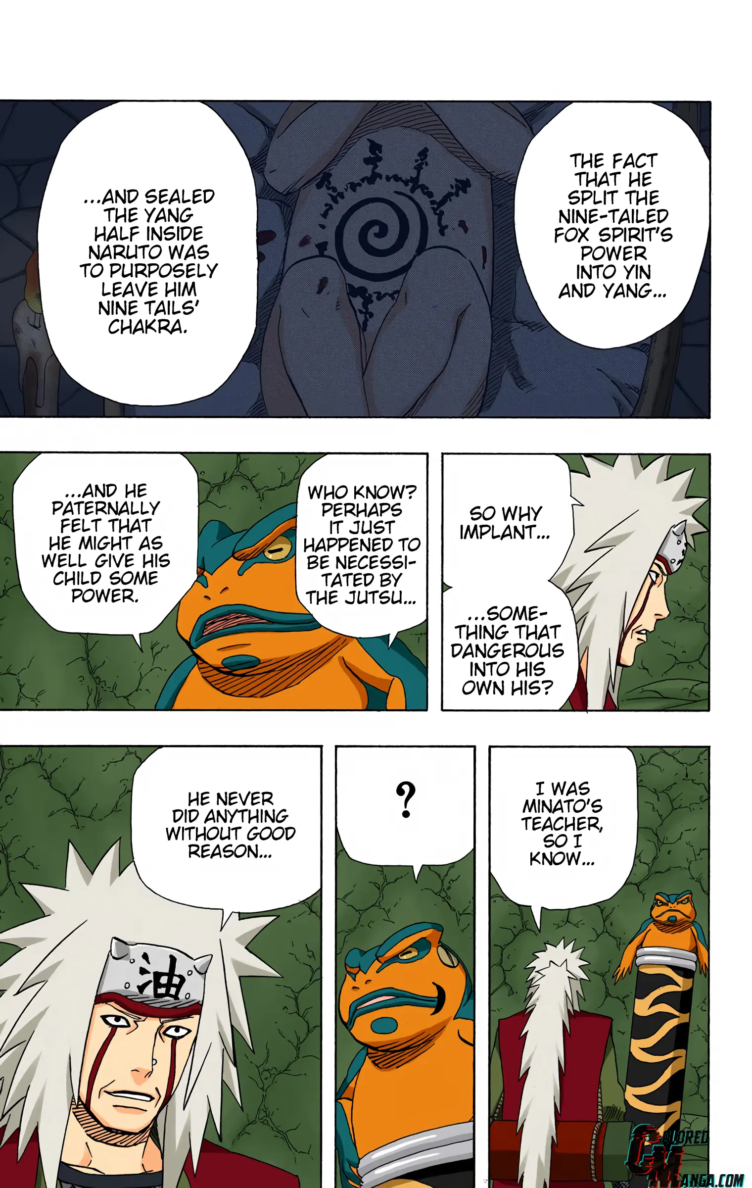 Naruto Colored Manga Online, chapter 370, page 18