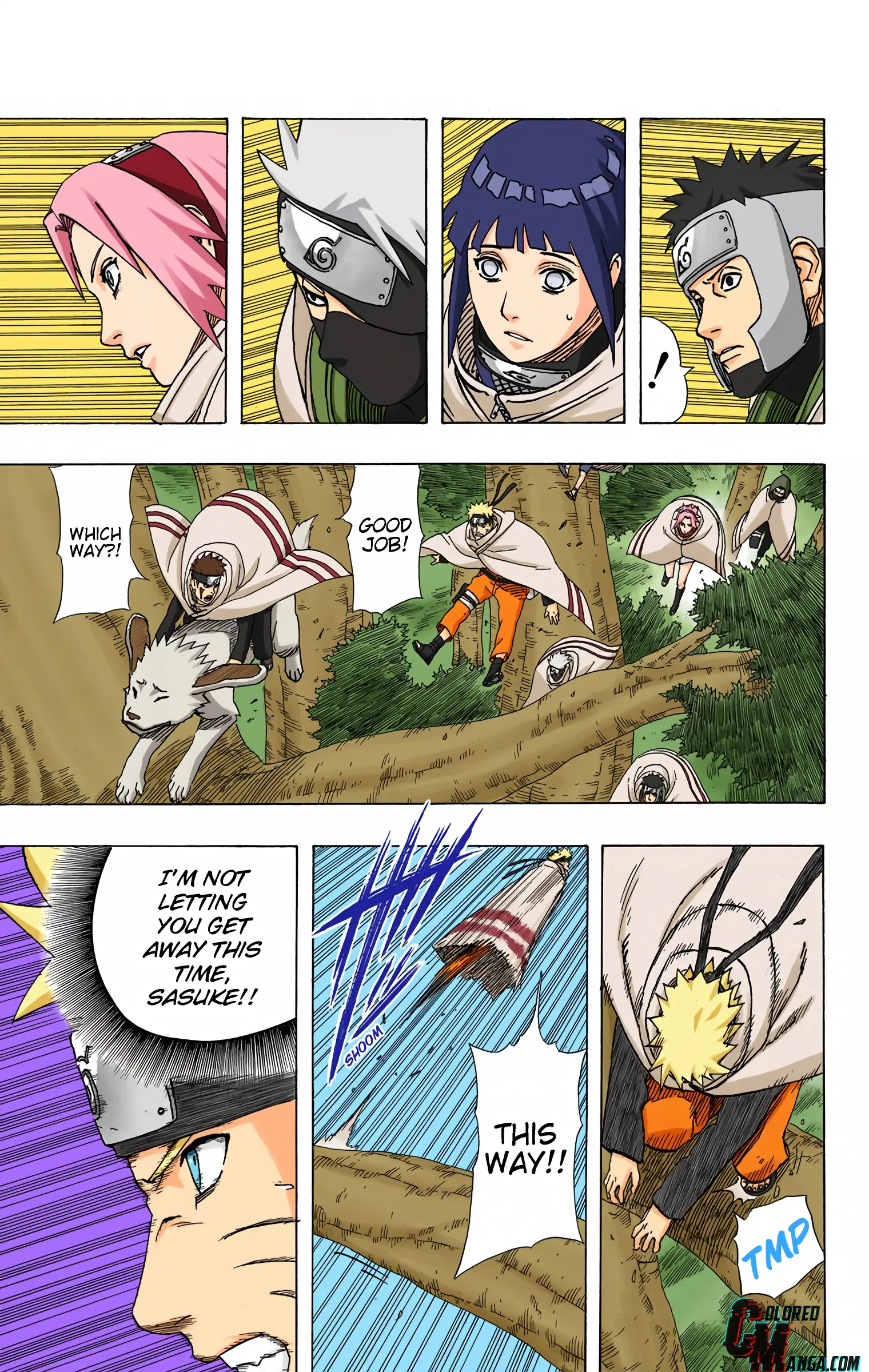 Naruto Colored Manga Online, chapter 371, page 6