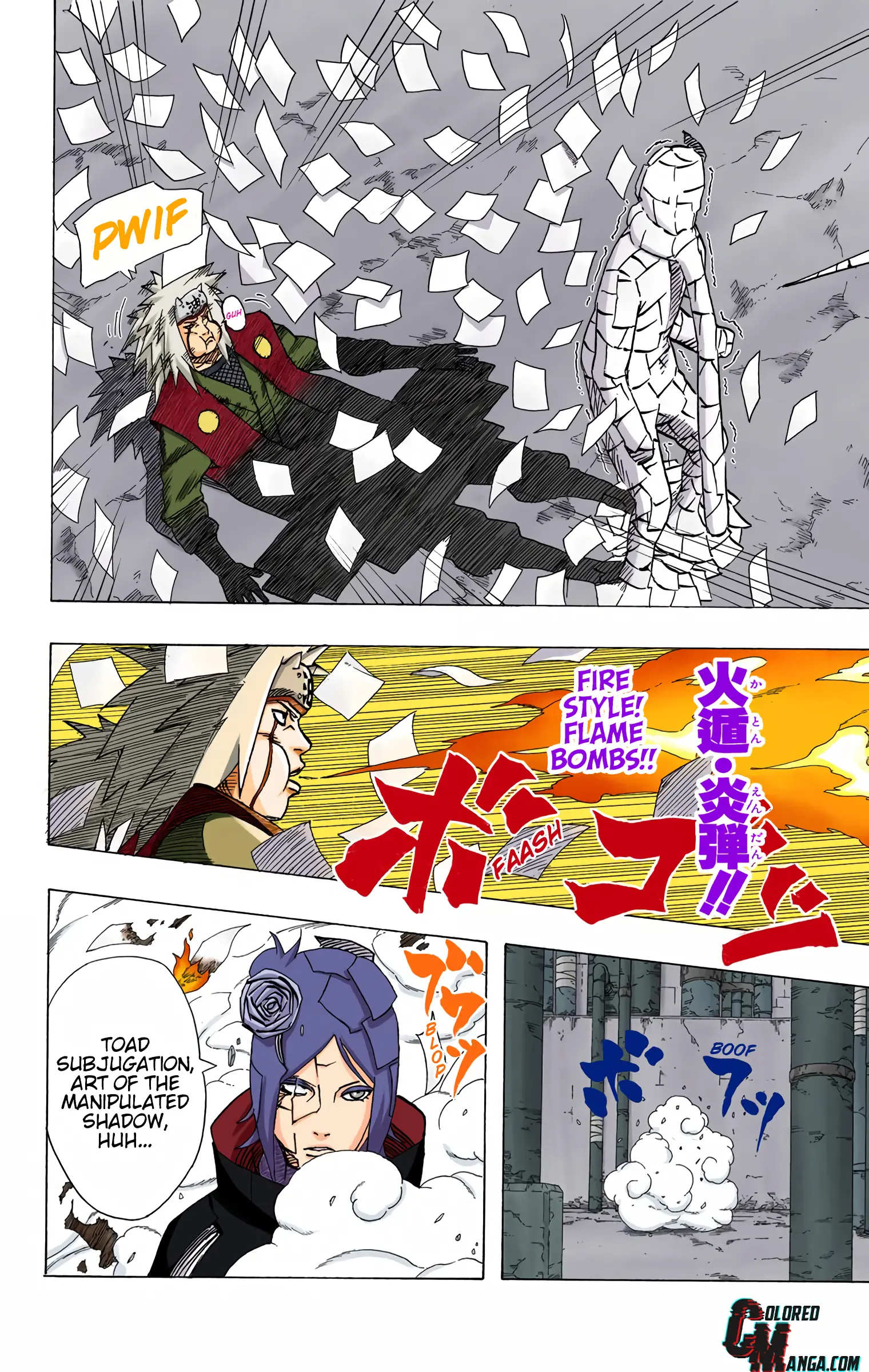 Naruto Colored Manga Online, chapter 371, page 15