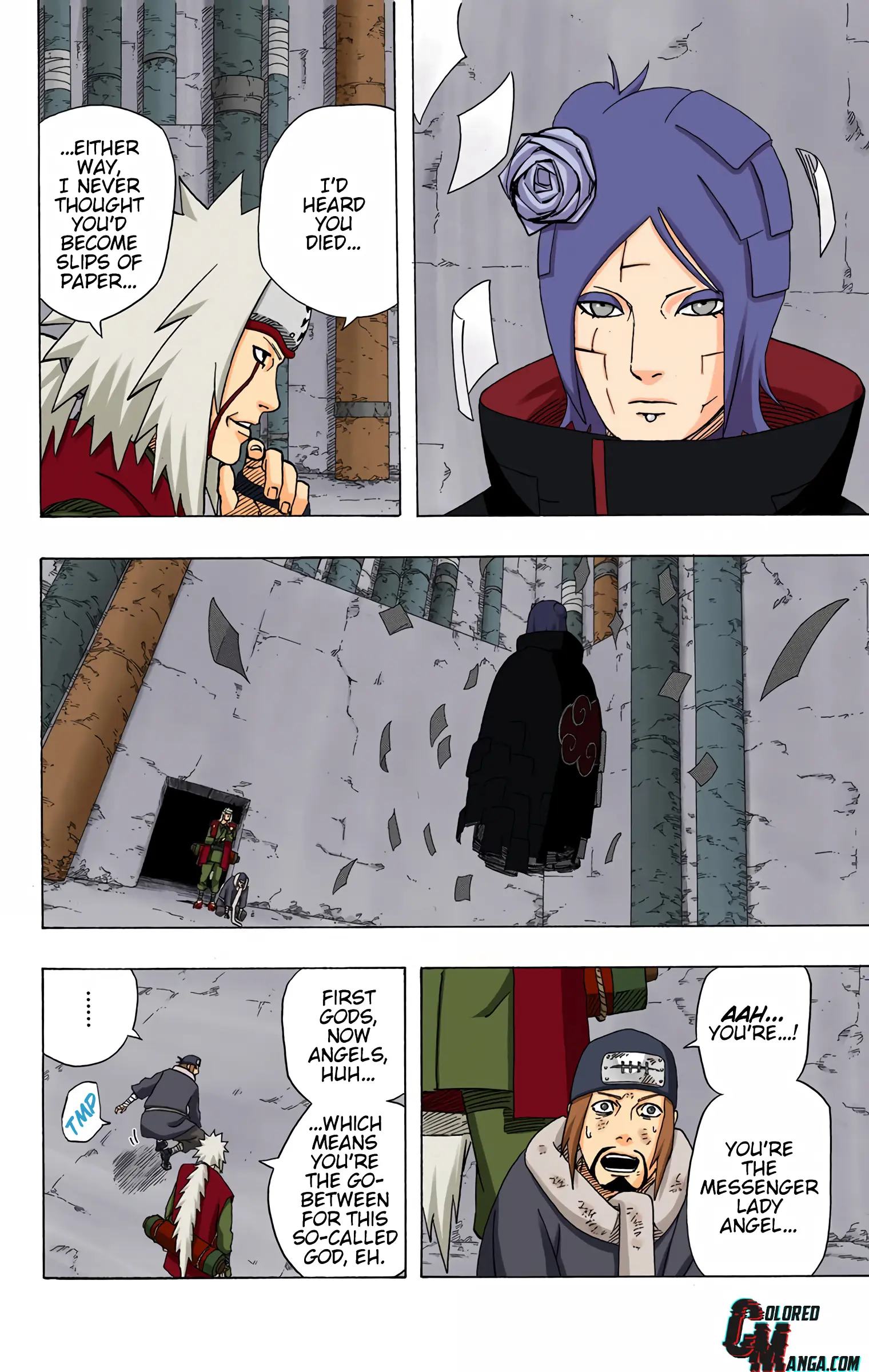 Naruto Colored Manga Online, chapter 372, page 2