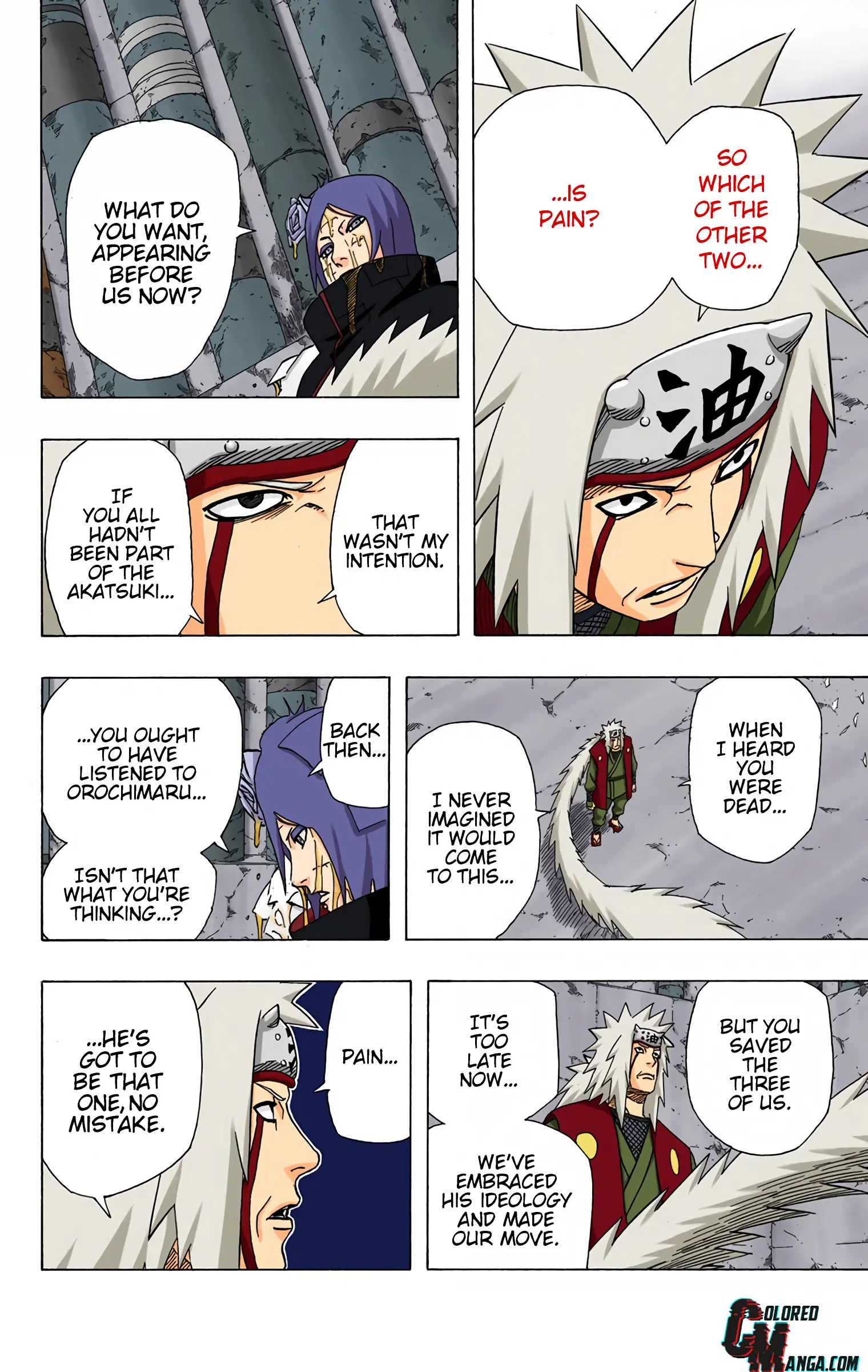 Naruto Colored Manga Online, chapter 372, page 7