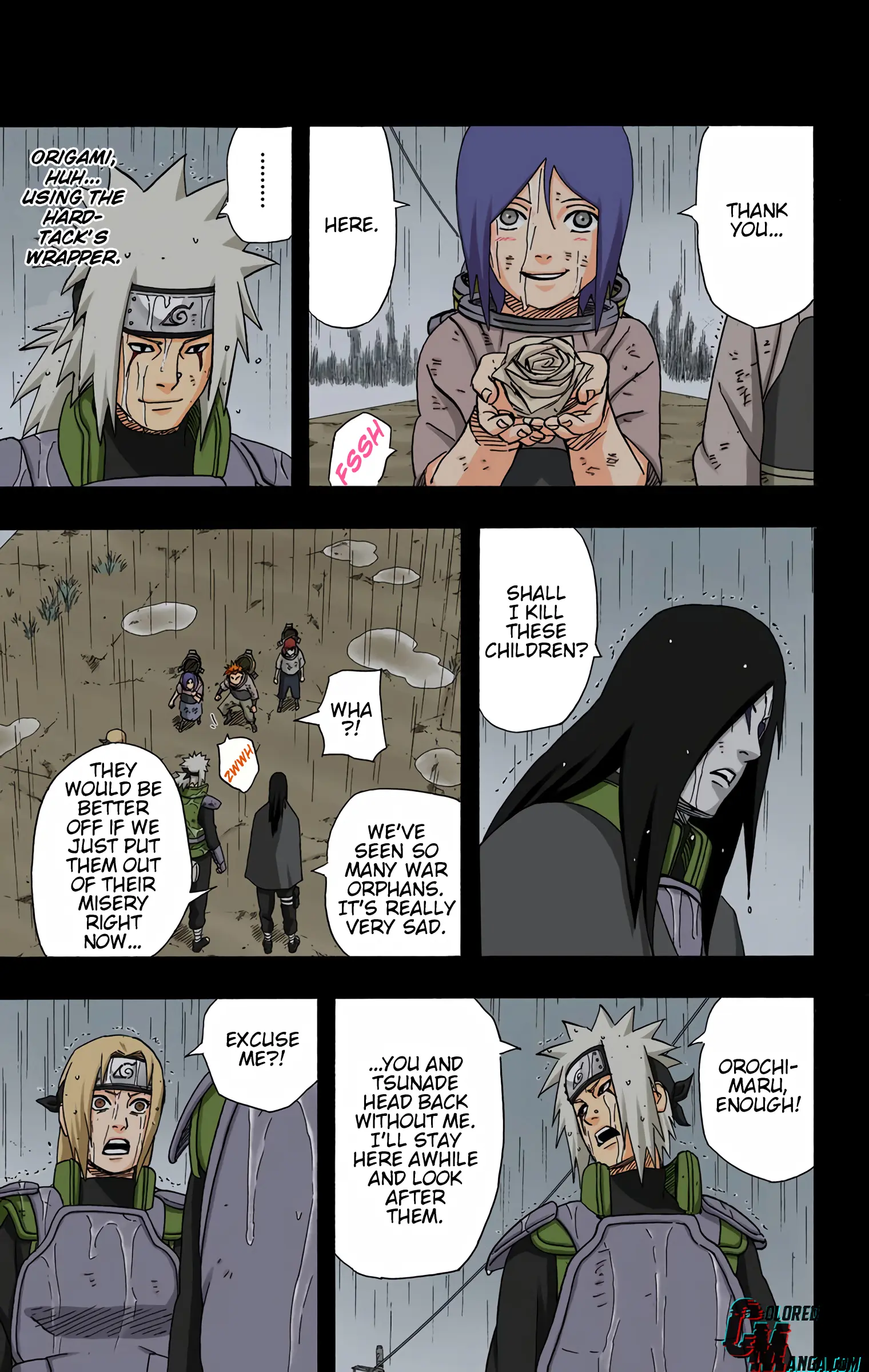 Naruto Colored Manga Online, chapter 372, page 10