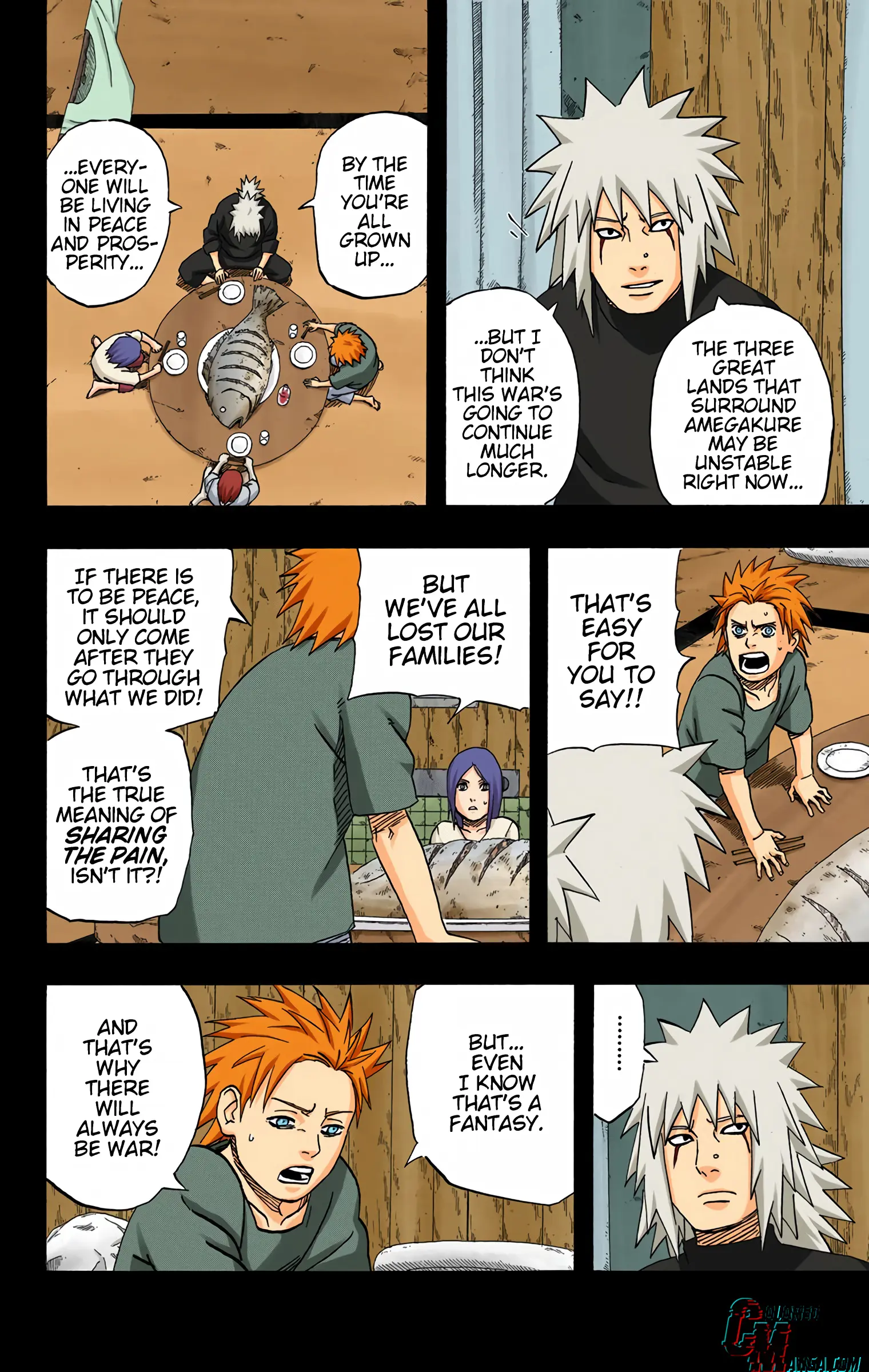 Naruto Colored Manga Online, chapter 372, page 13