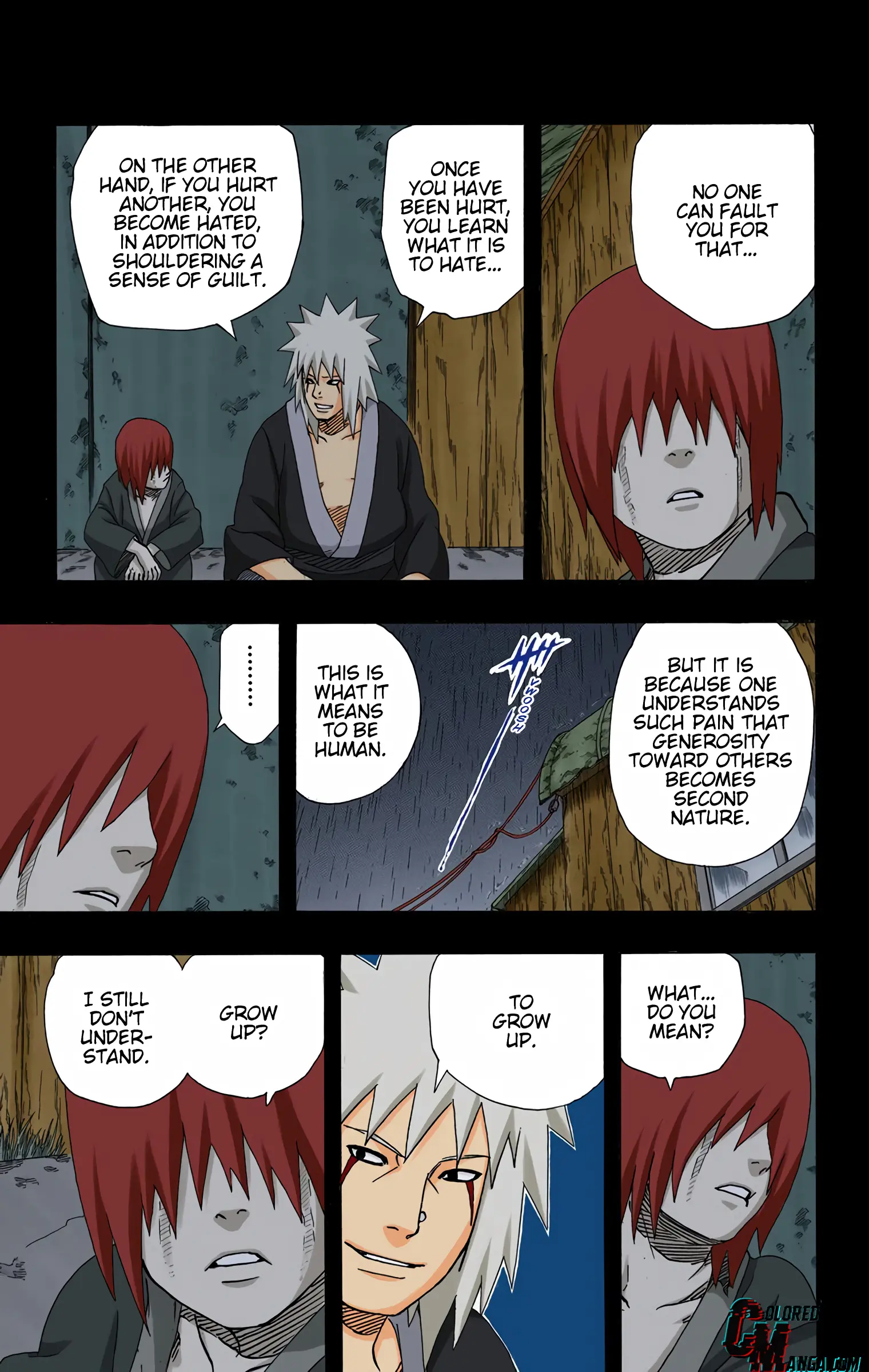 Naruto Colored Manga Online, chapter 373, page 9