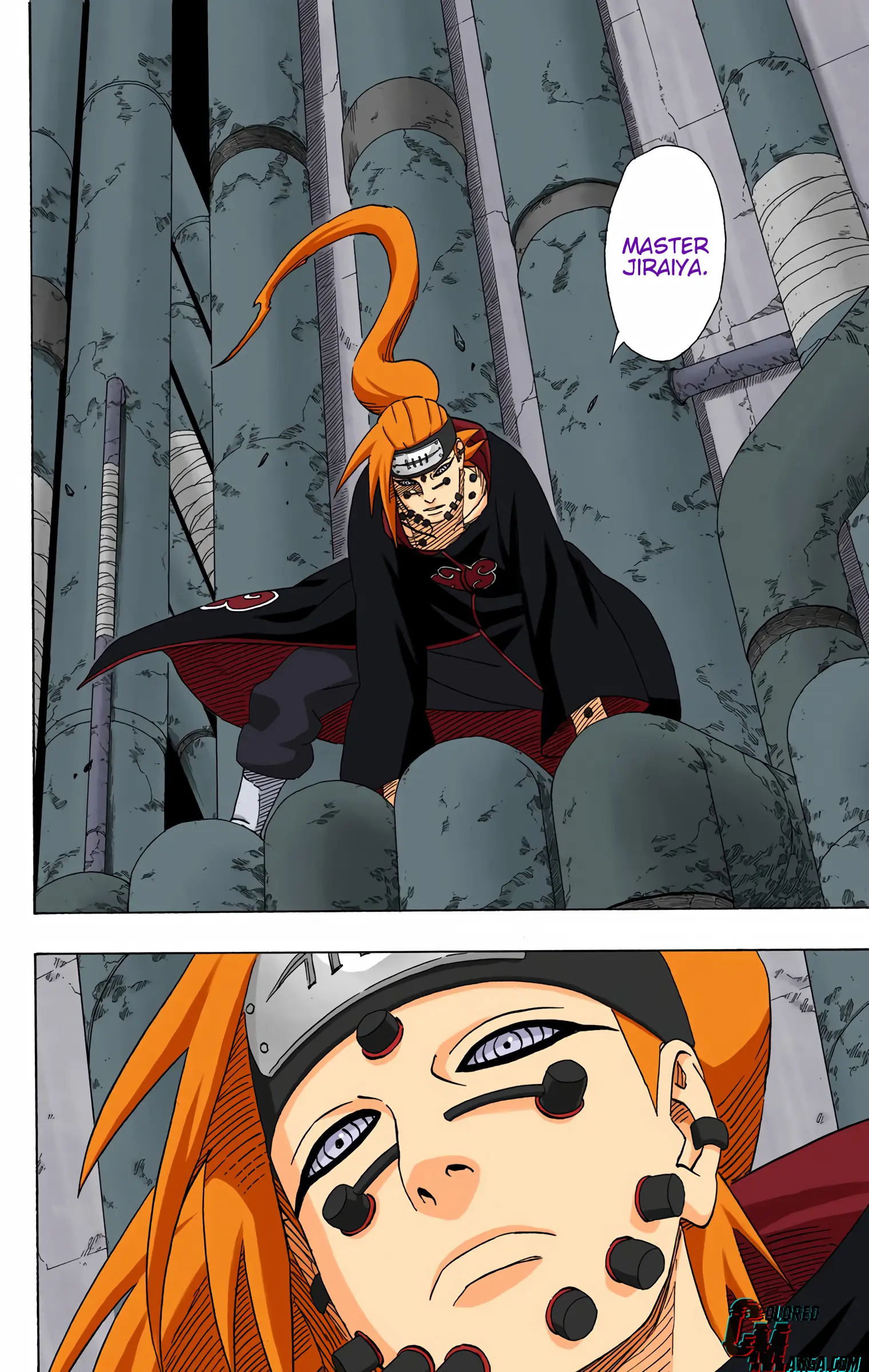 Naruto Colored Manga Online, chapter 373, page 16