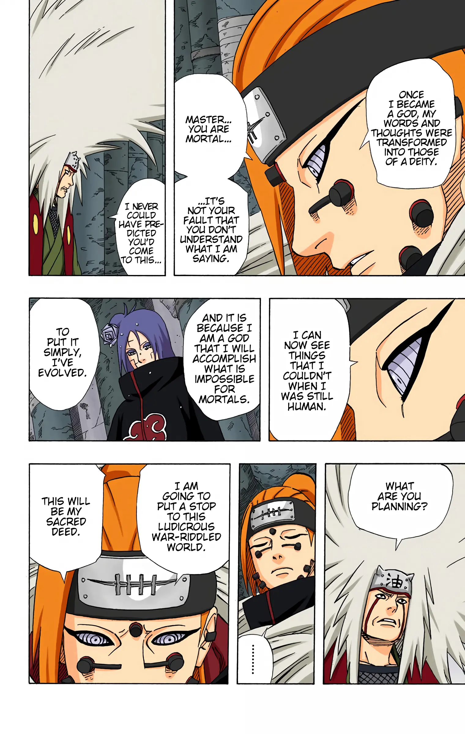 Naruto Colored Manga Online, chapter 374, page 10