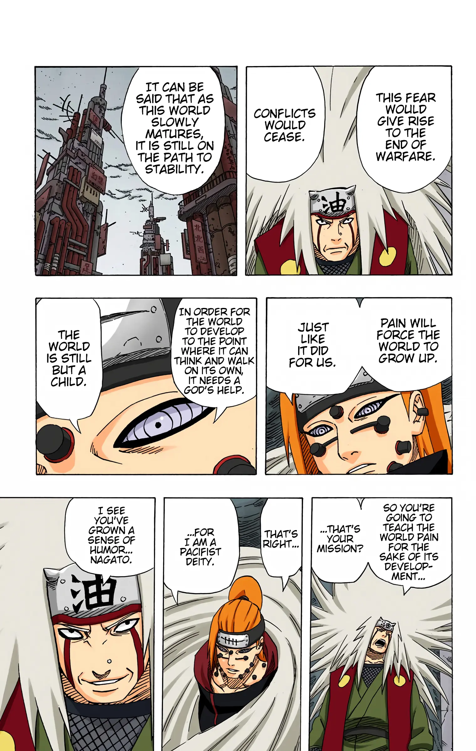 Naruto Colored Manga Online, chapter 374, page 13