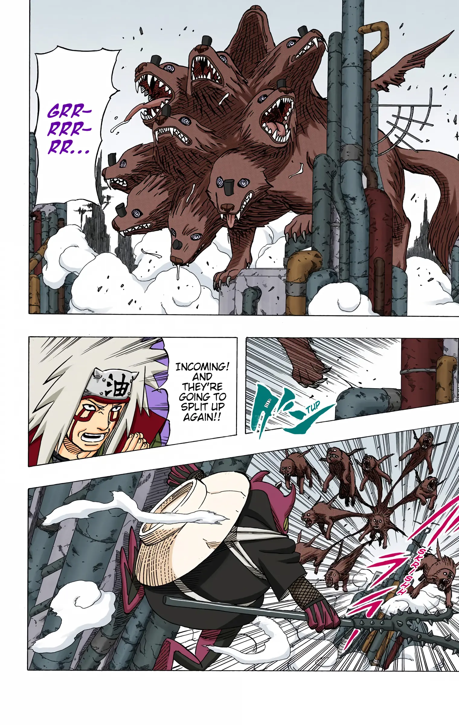 Naruto Colored Manga Online, chapter 375, page 7