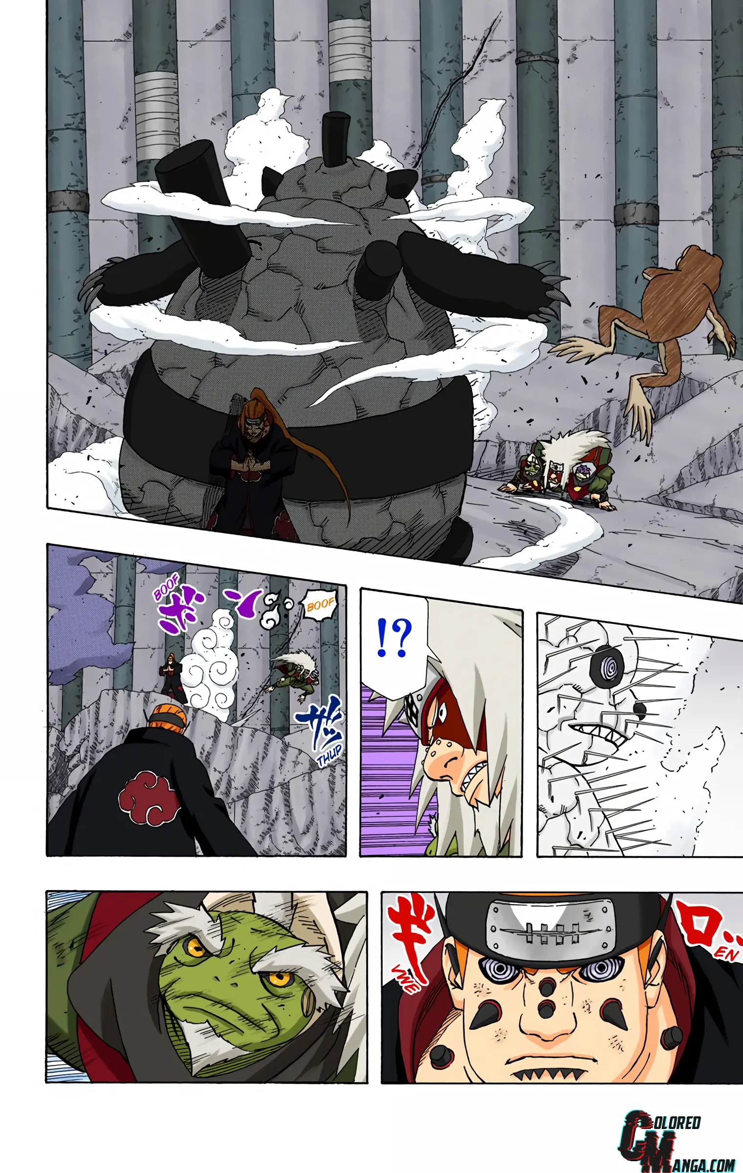 Naruto Colored Manga Online, chapter 377, page 16
