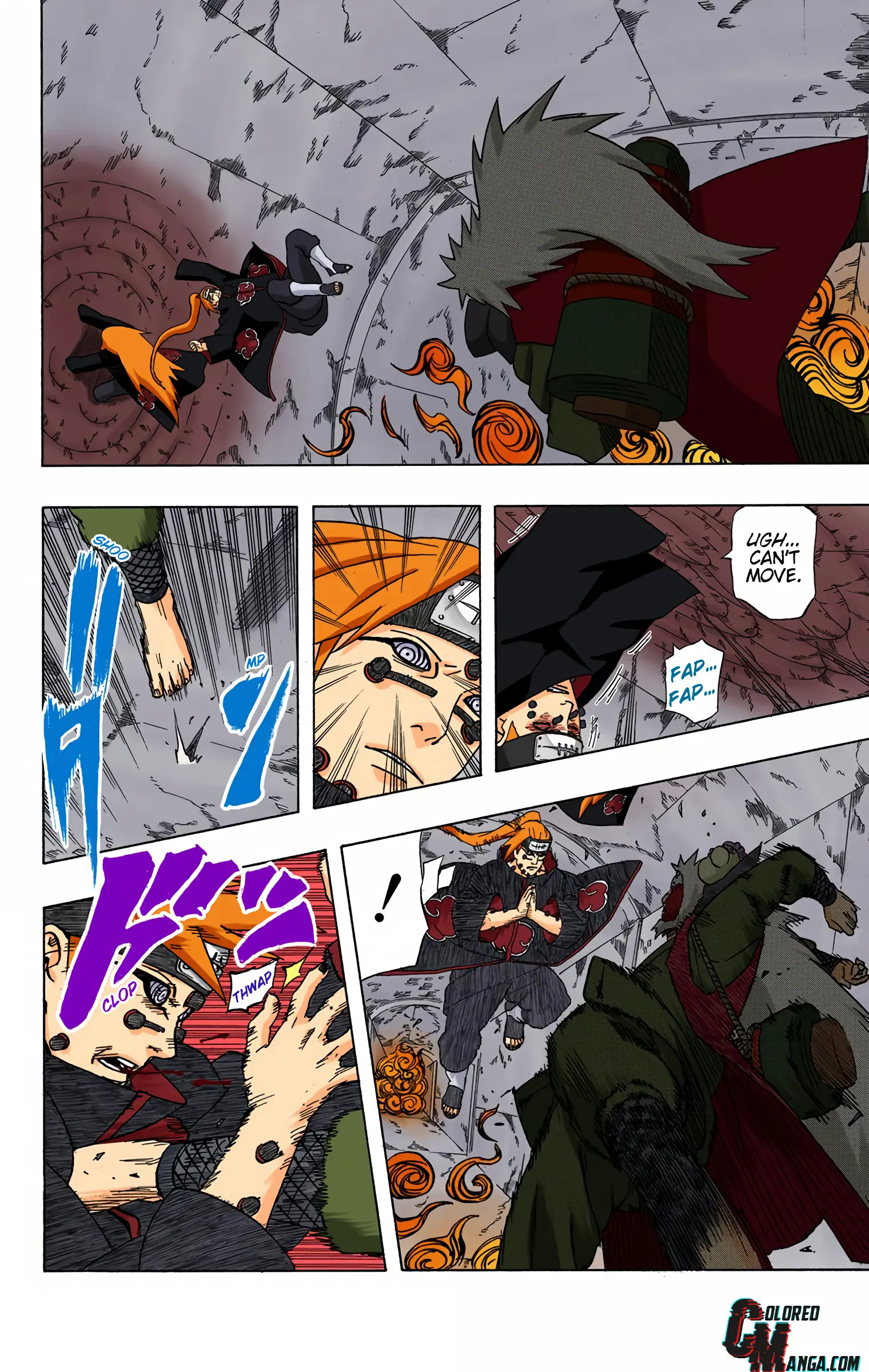 Naruto Colored Manga Online, chapter 379, page 2