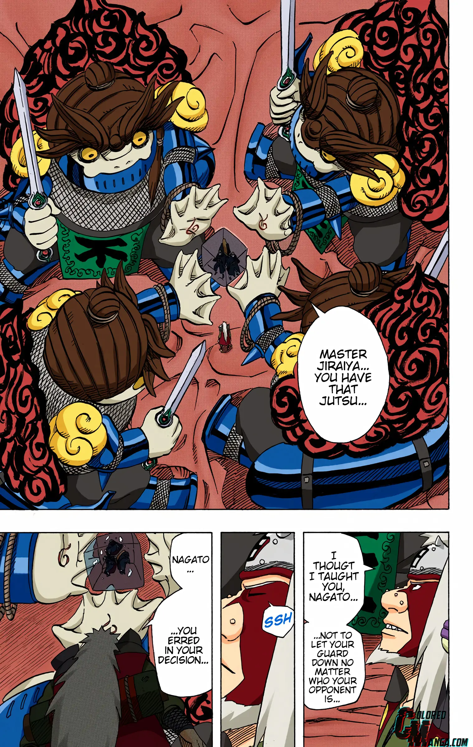 Naruto Colored Manga Online, chapter 379, page 5