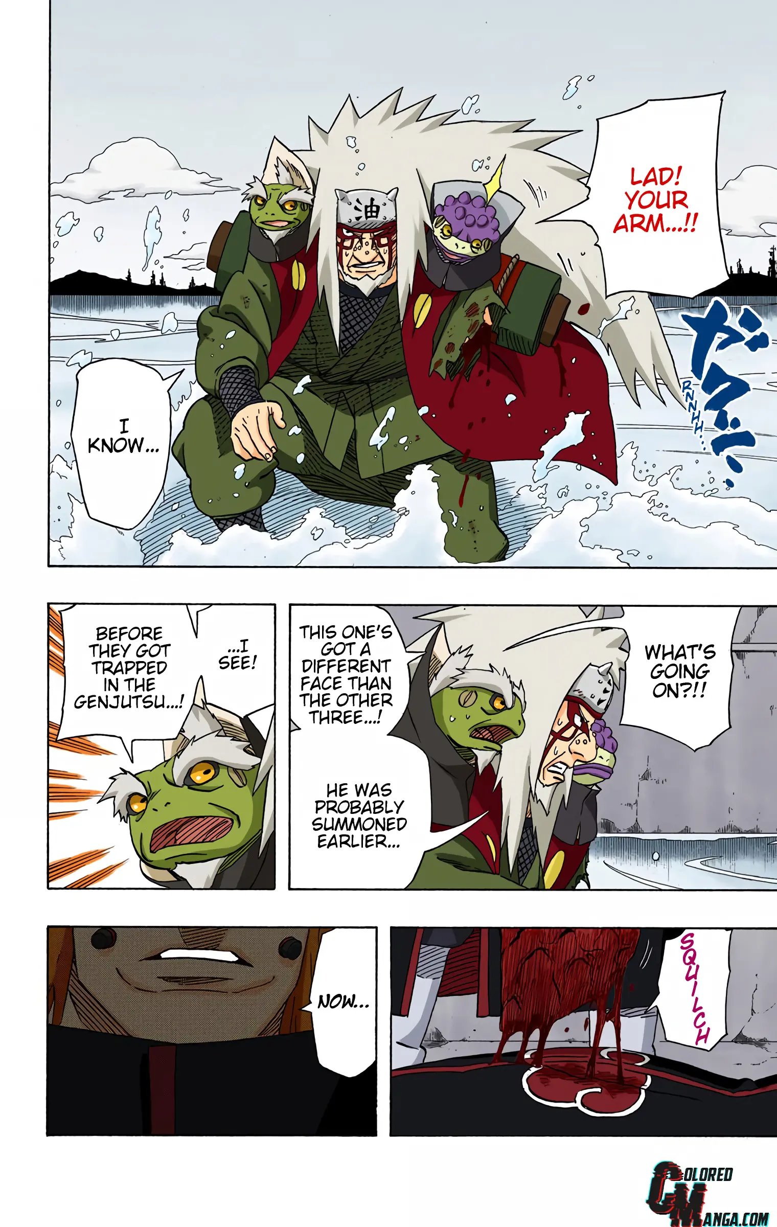 Naruto Colored Manga Online, chapter 379, page 12