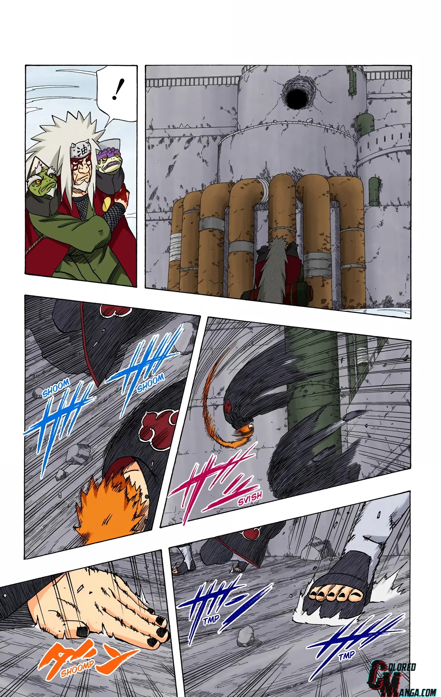 Naruto Colored Manga Online, chapter 379, page 13