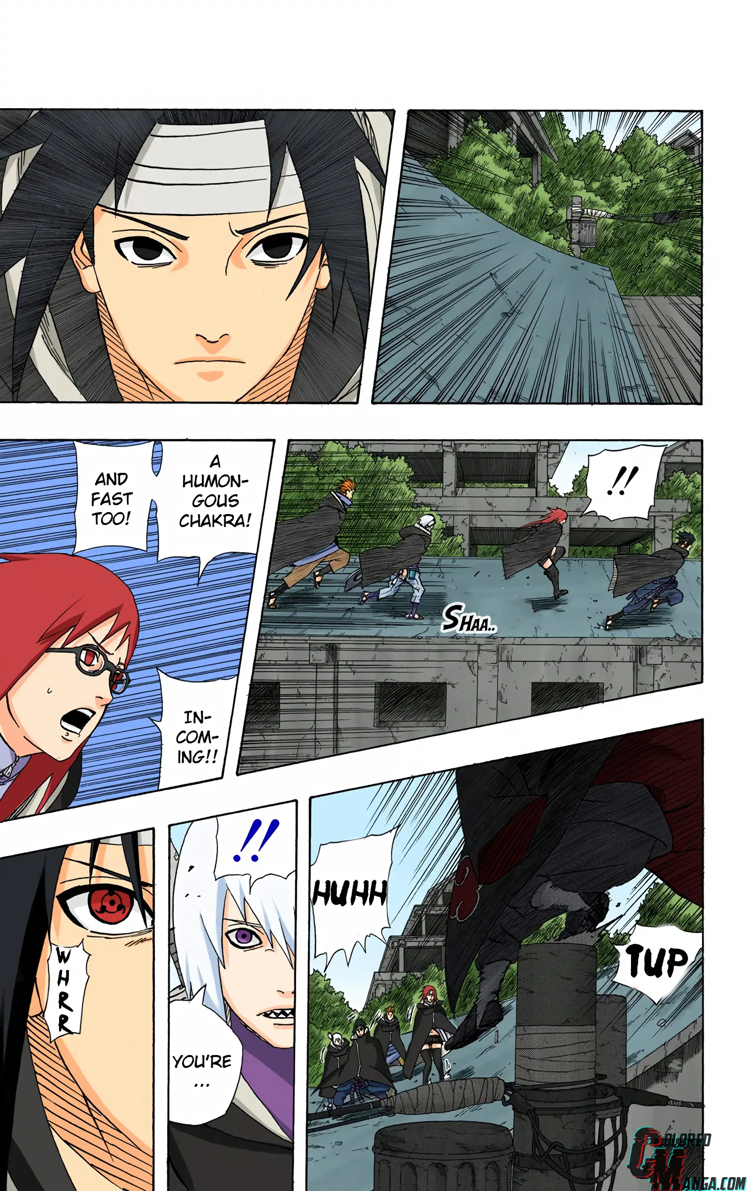 Naruto Colored Manga Online, chapter 380, page 13