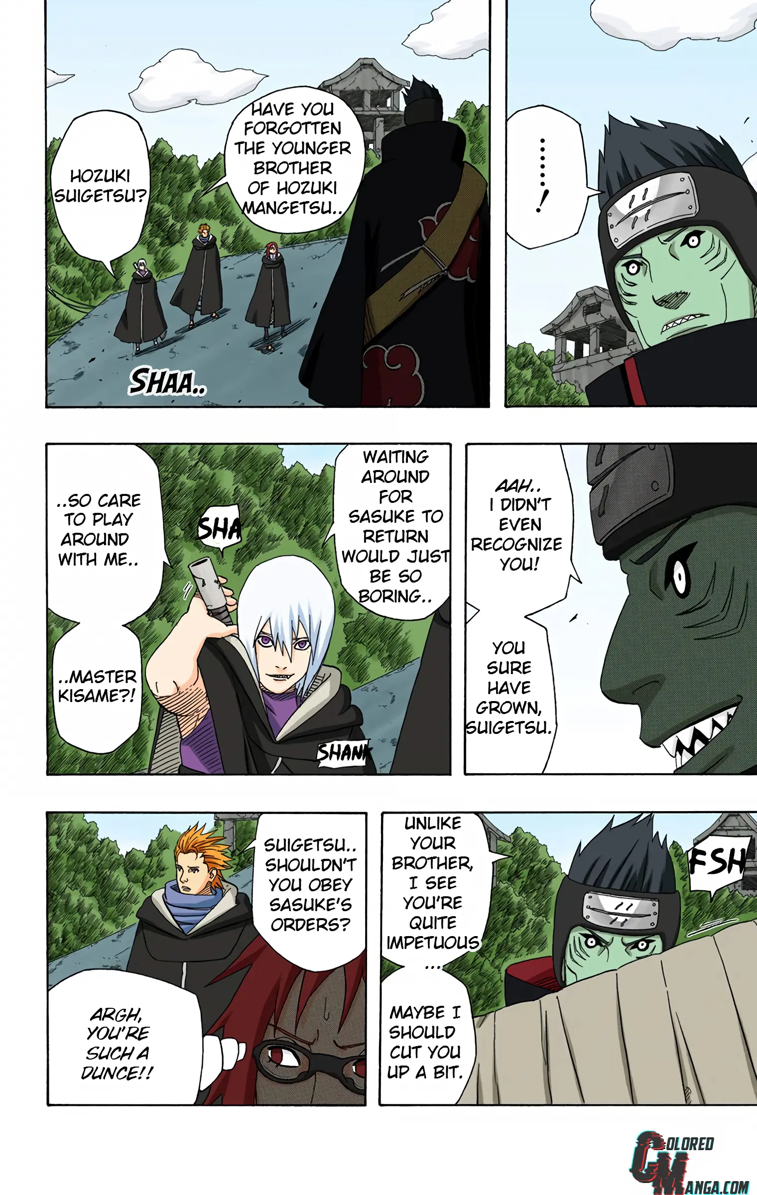 Naruto Colored Manga Online, chapter 380, page 16