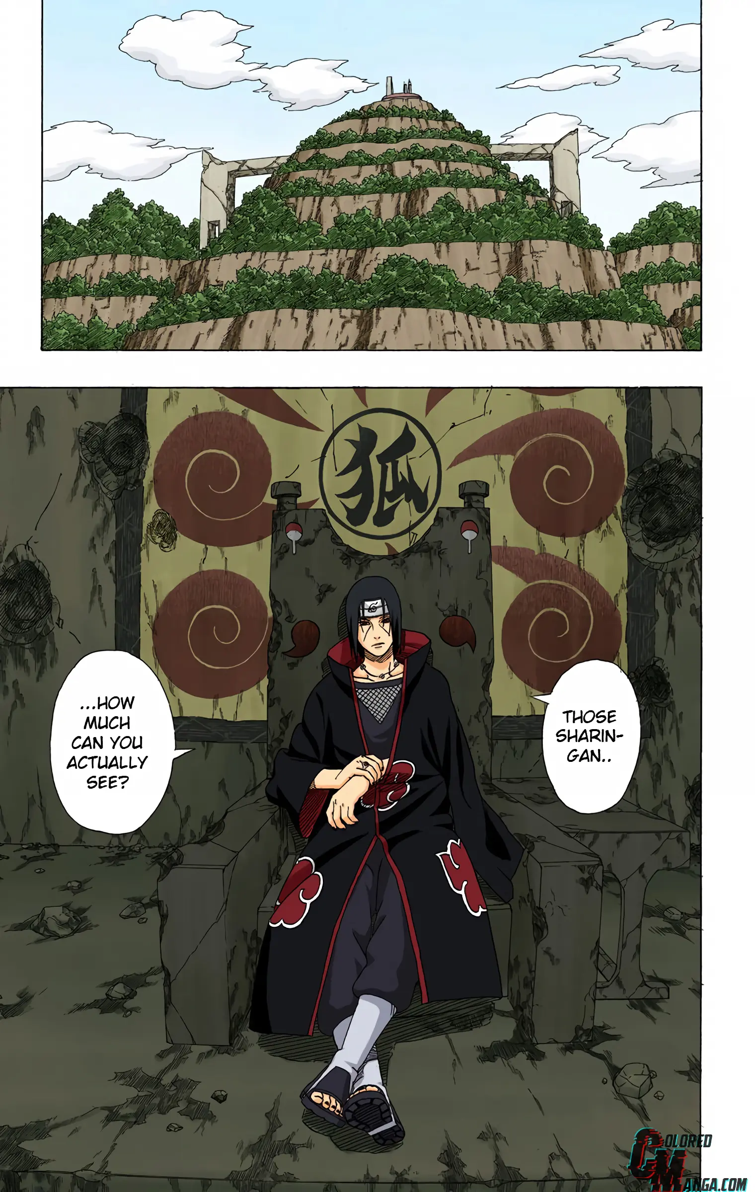 Naruto Colored Manga Online, chapter 380, page 17
