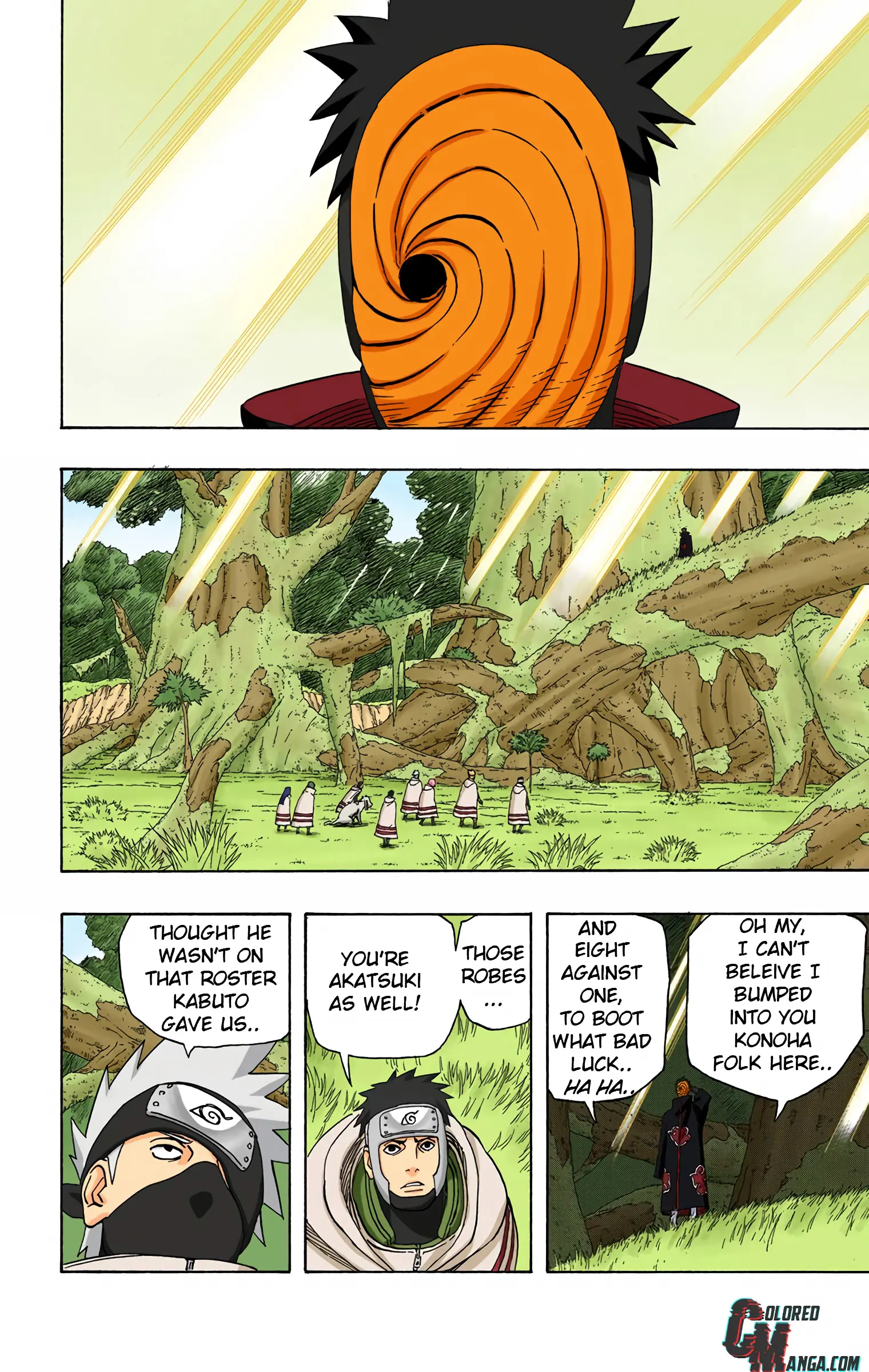 Naruto Colored Manga Online, chapter 380, page 18