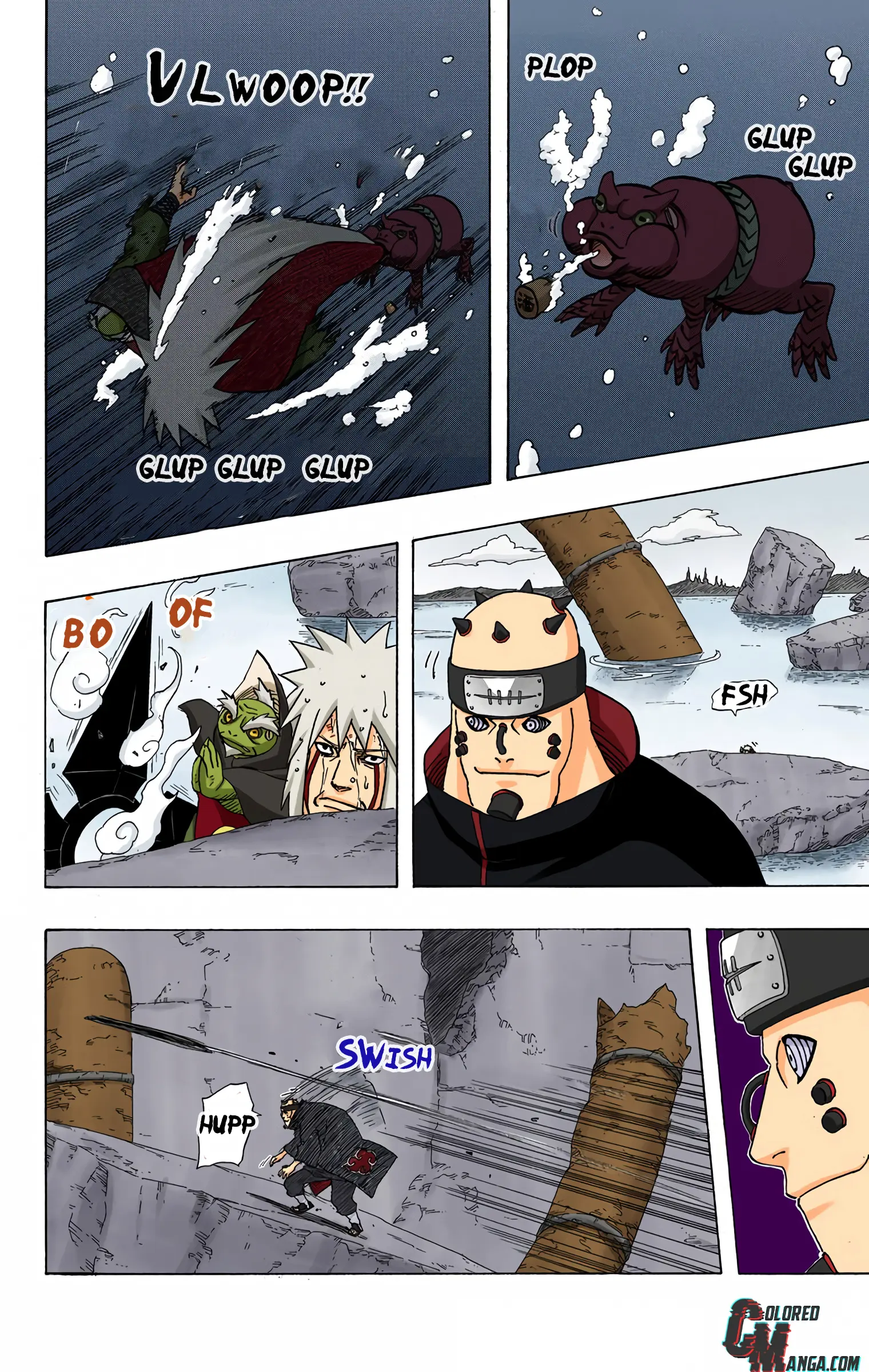 Naruto Colored Manga Online, chapter 381, page 12